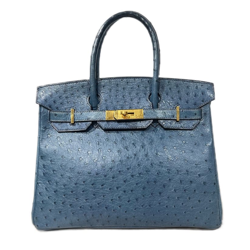 Hermès Hermès Blue Ostrich SKCP1444