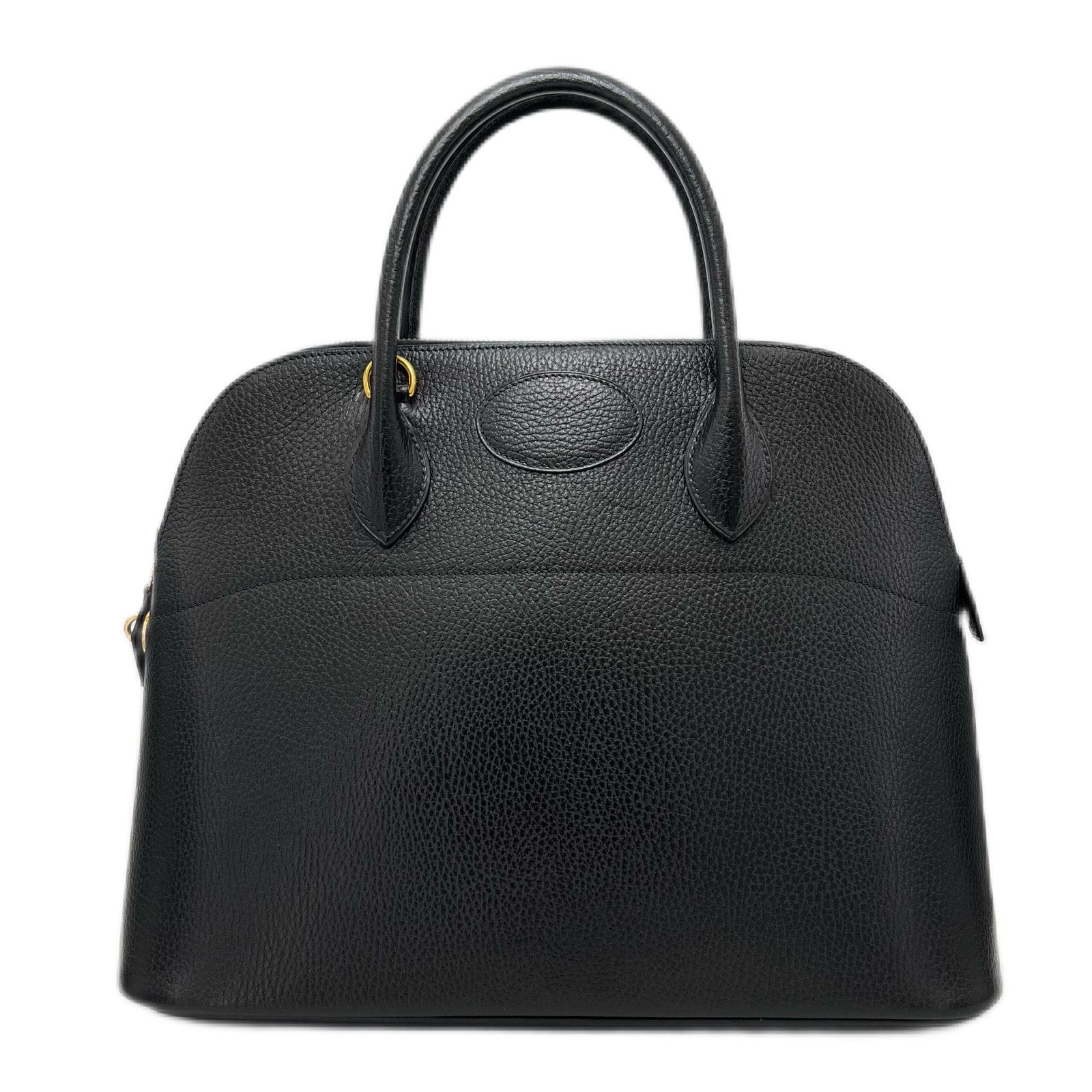 Hermès HERMES BOLIDE 37 BLACK ARDENNES HAND SHOULDER BAG 〇X