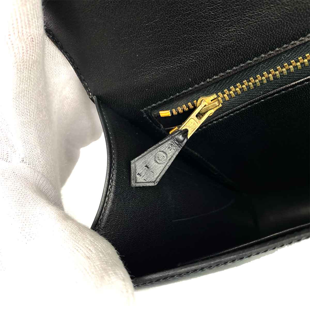 Hermès HERMES CONSTANCE BLACK BOXCALF SHOULDER BAG 90231593〇J 90231593