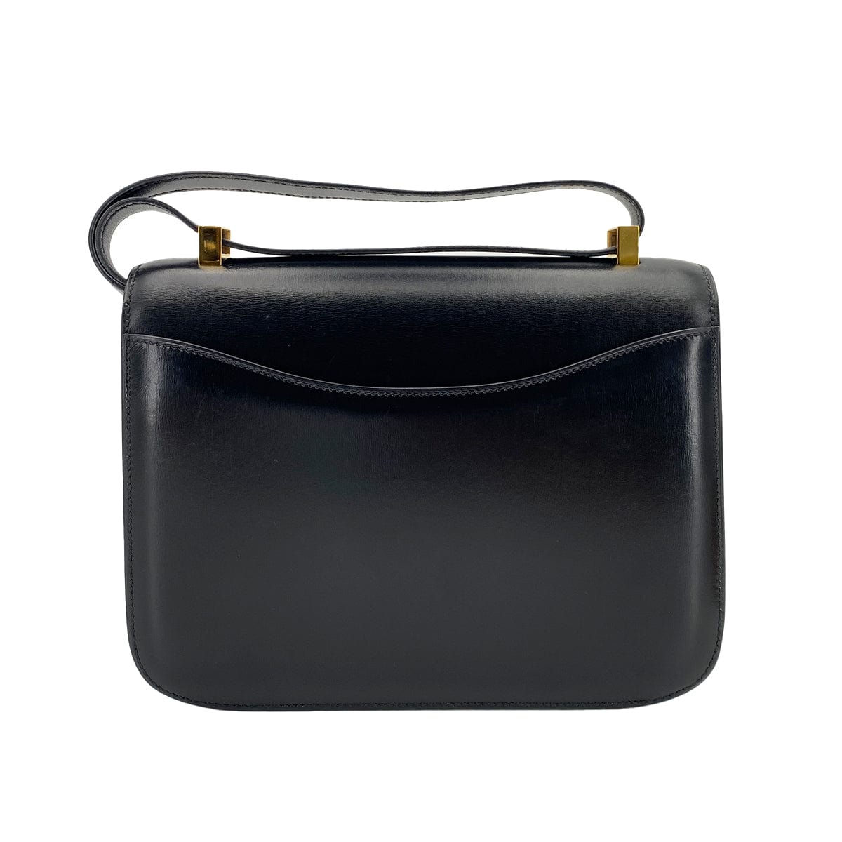 Hermès HERMES CONSTANCE BLACK BOXCALF SHOULDER BAG 〇R 90246911