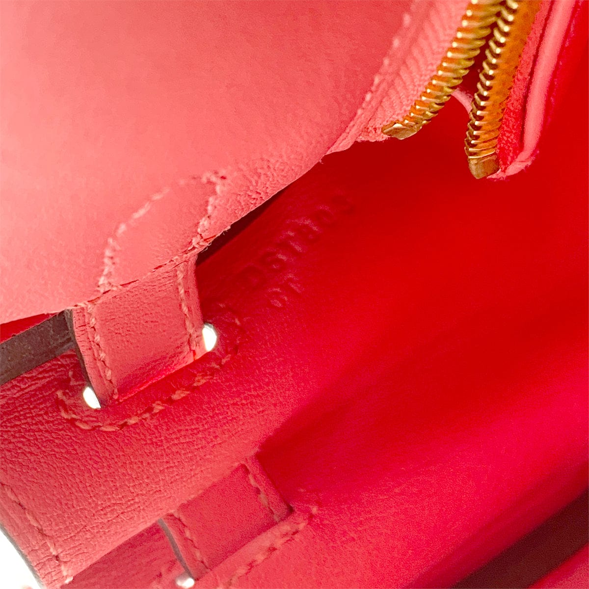 Hermes Hermes Kelly 25 Retourne Rose Azalea Swift GHW #D 90256464