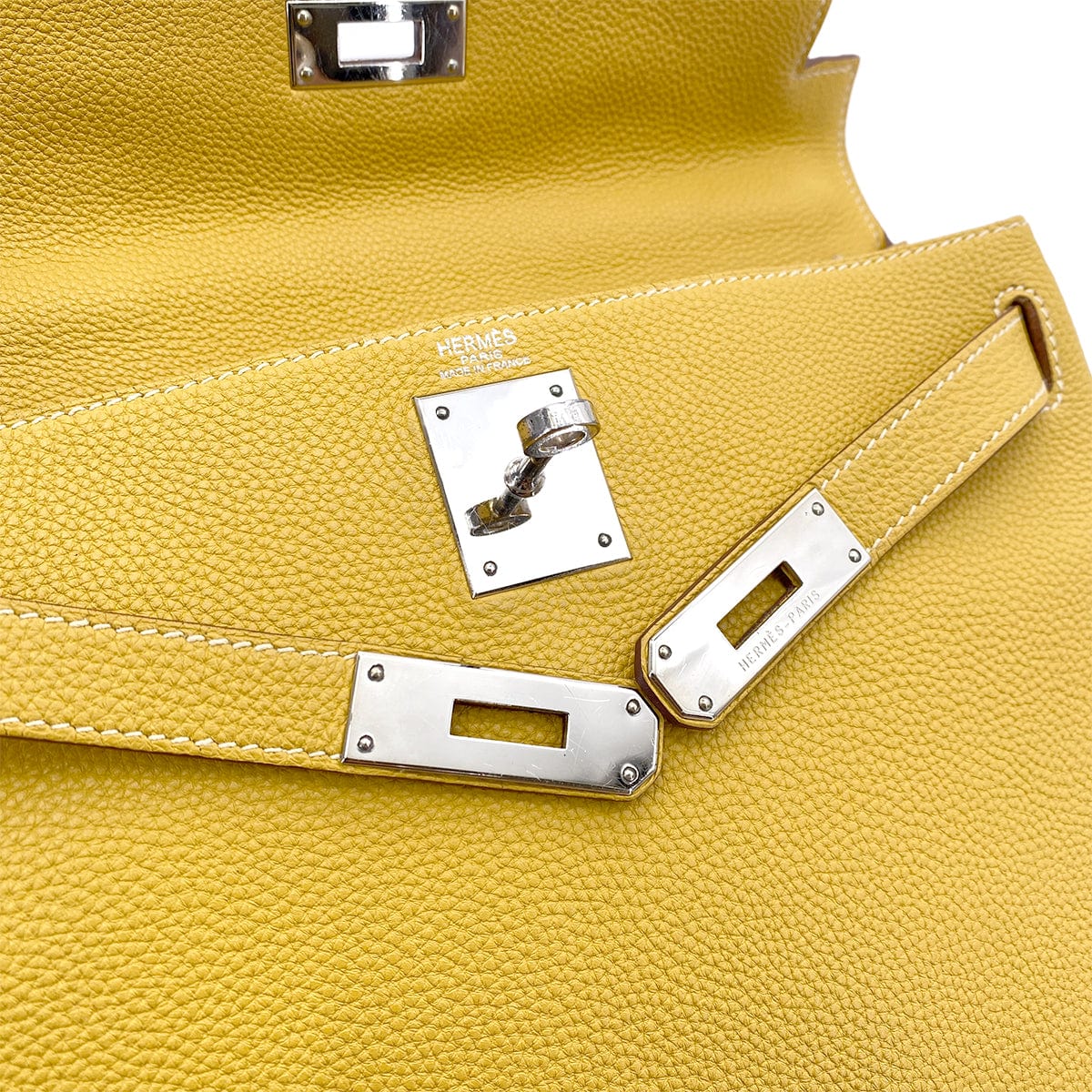 HERMES HERMES KELLY 28 SELLIER CURRY TOGO HAND SHOULDER □L BAG SHW 90255682