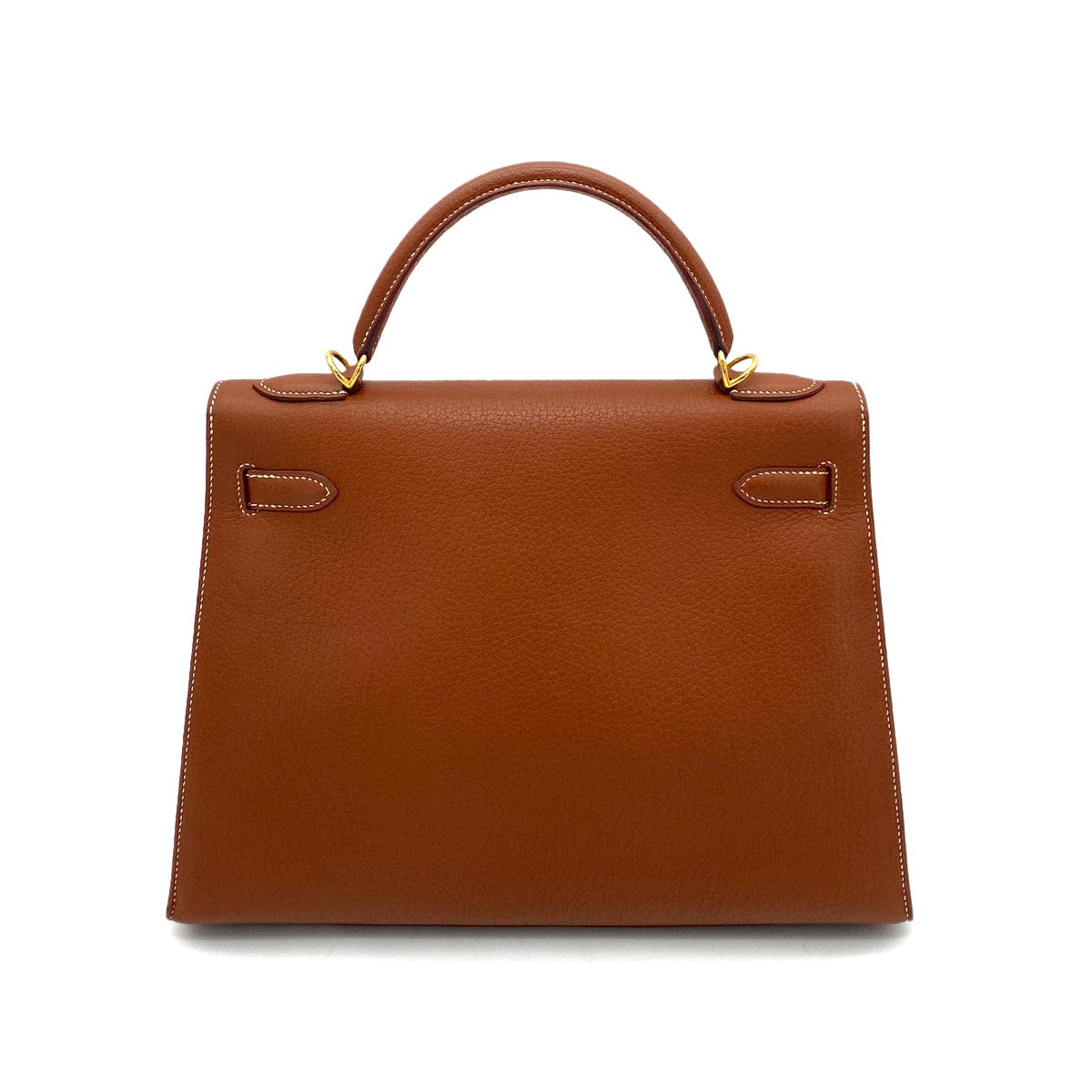 HERMES HERMES KELLY 32 SELLIER BRICK TOGO GHW #E 90257609