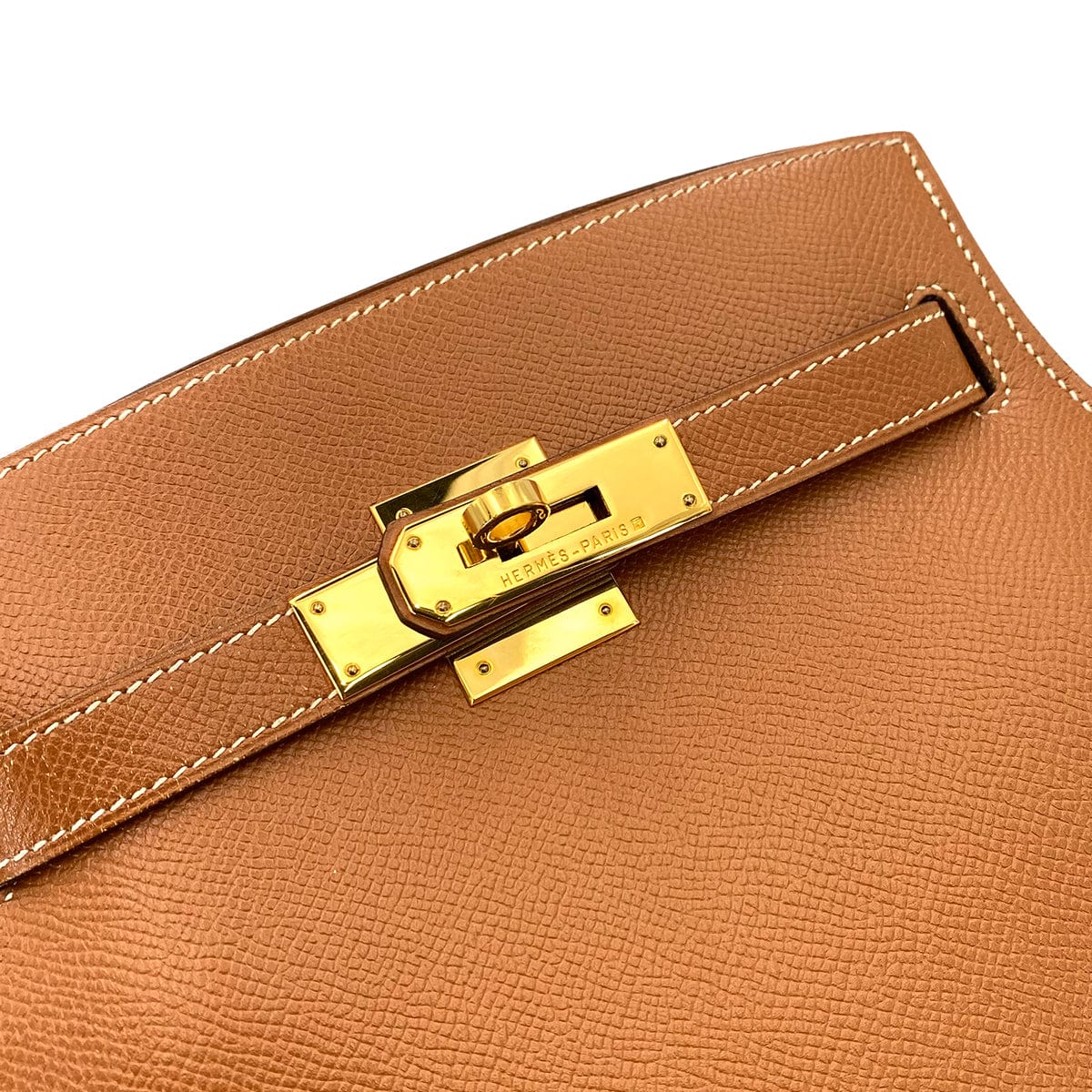 Hermès HERMES KELLY SPORTS GOLD COUCHEVEL SHOULDER BAG □B 90242658