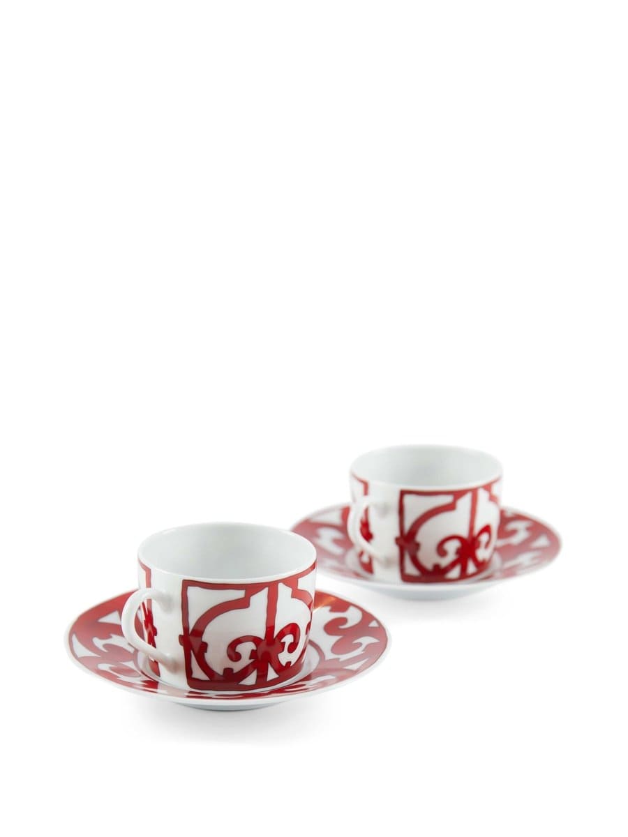 Balcon du Guadalquivir tea cup and saucer, Set of 2 10026