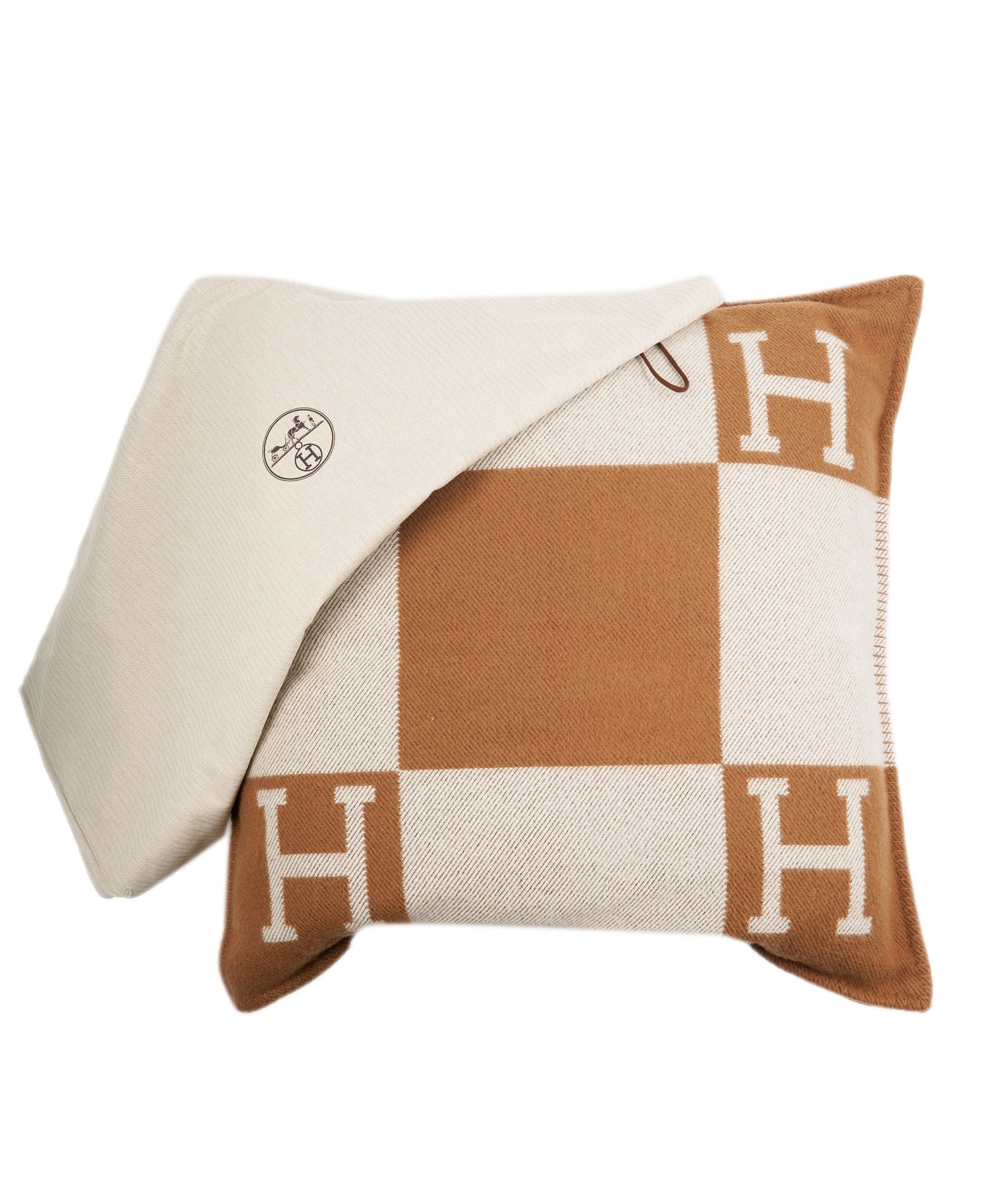 Hermès Hermes BIG H PILLOWS GOLD