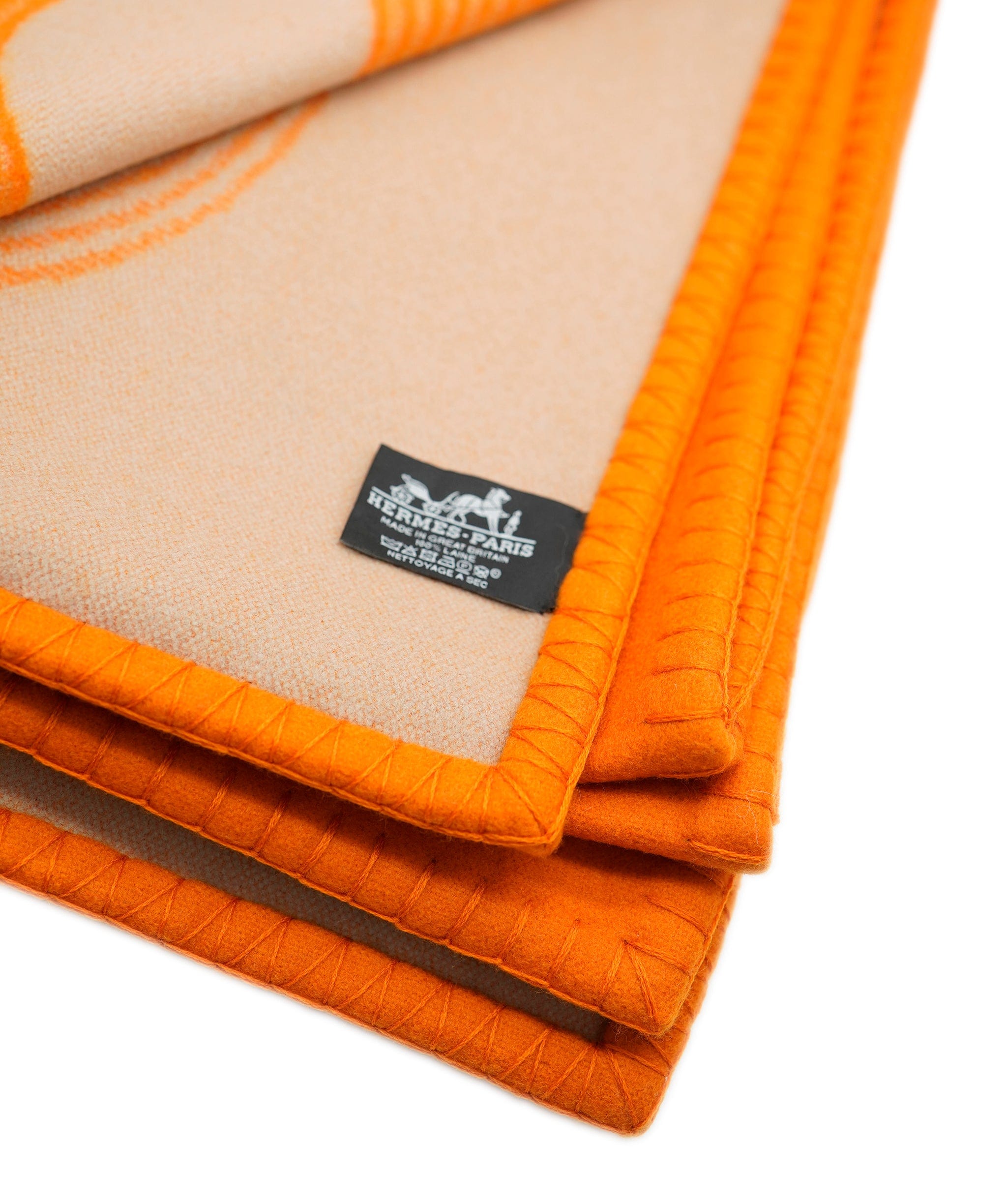 Hermès Hermès circuit, orange blanket ASL9900