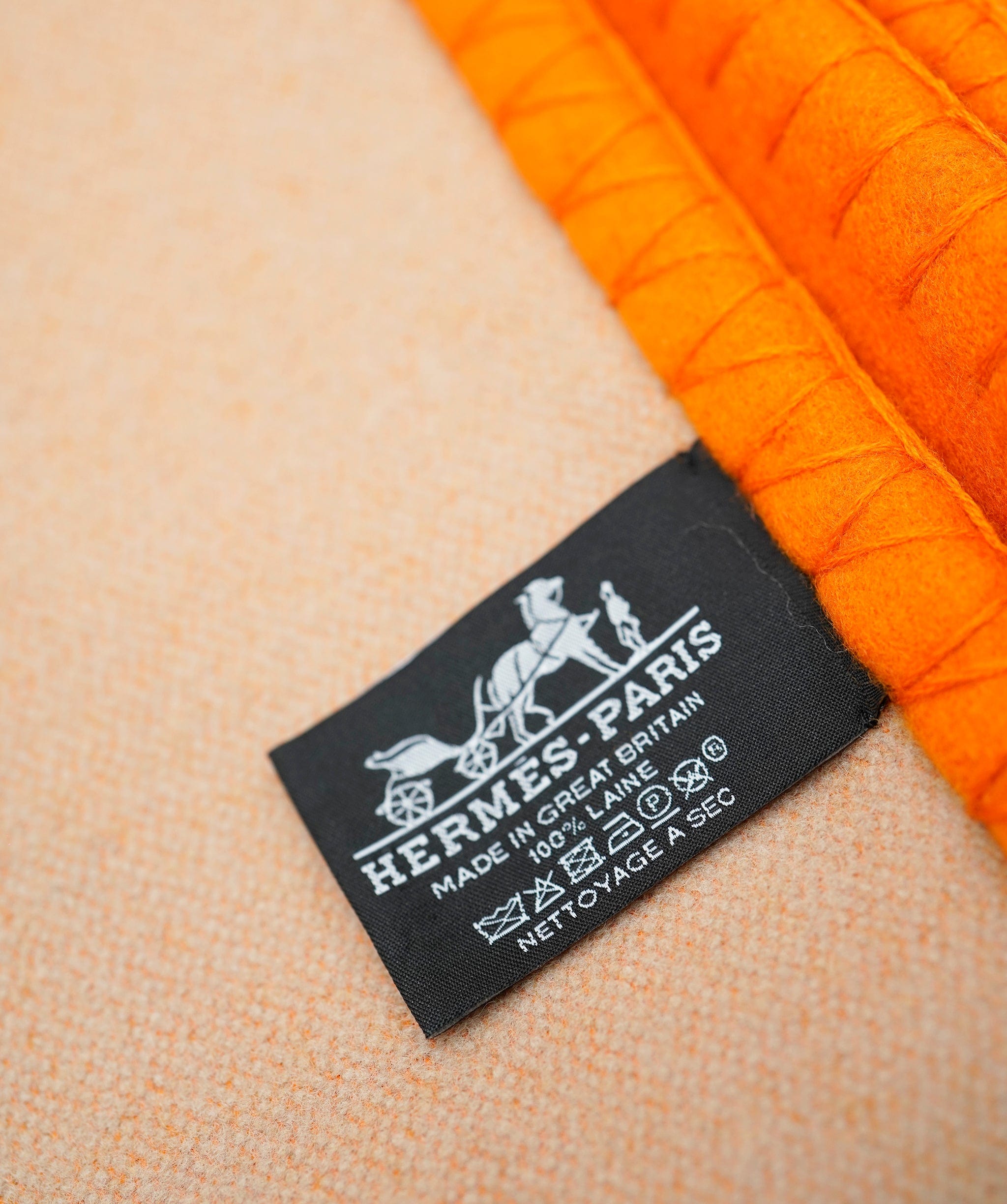 Hermès Hermès circuit, orange blanket ASL9900