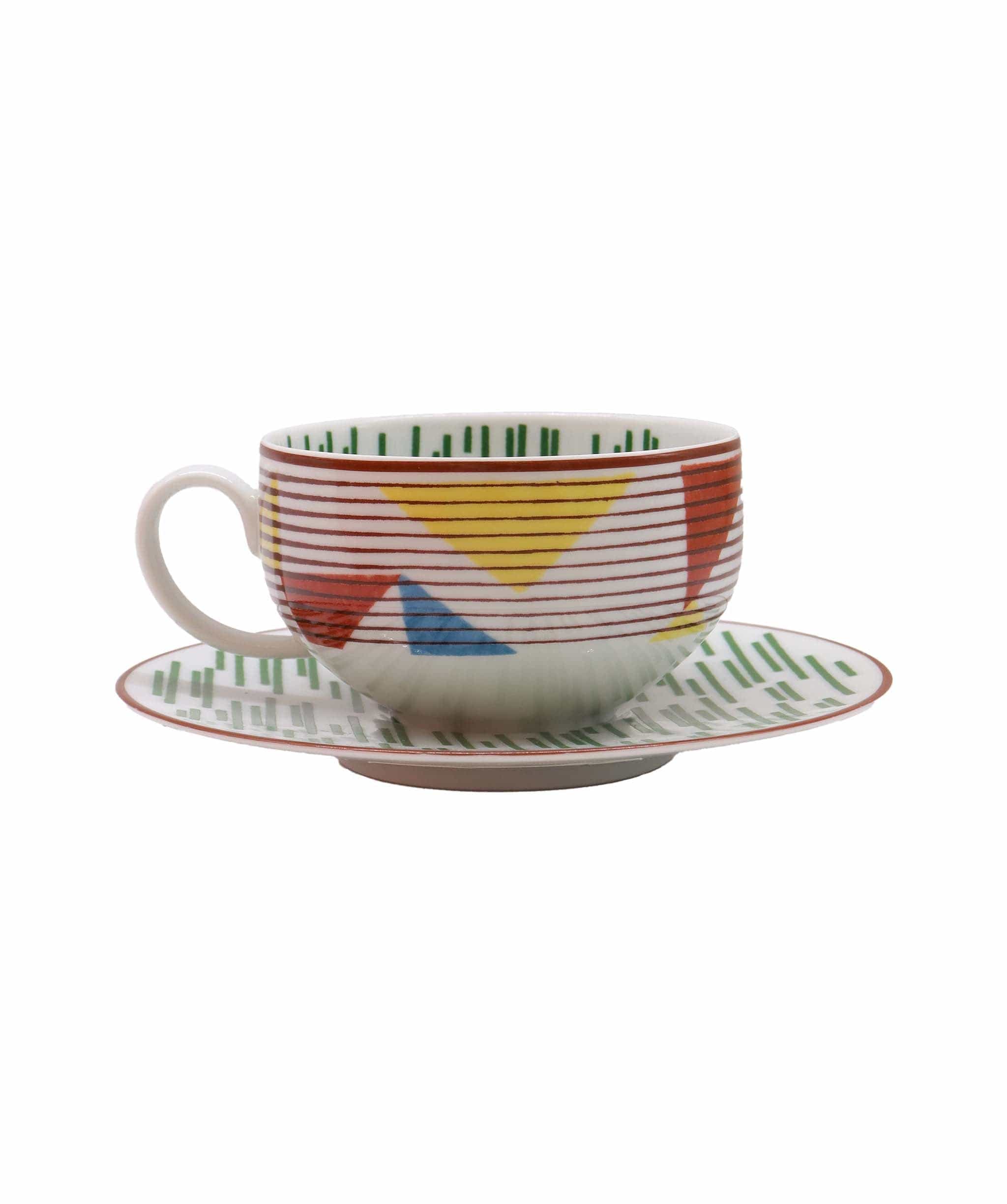 Hermès Hermès Hippomobile tea cup and saucer n°2- DXBS1487