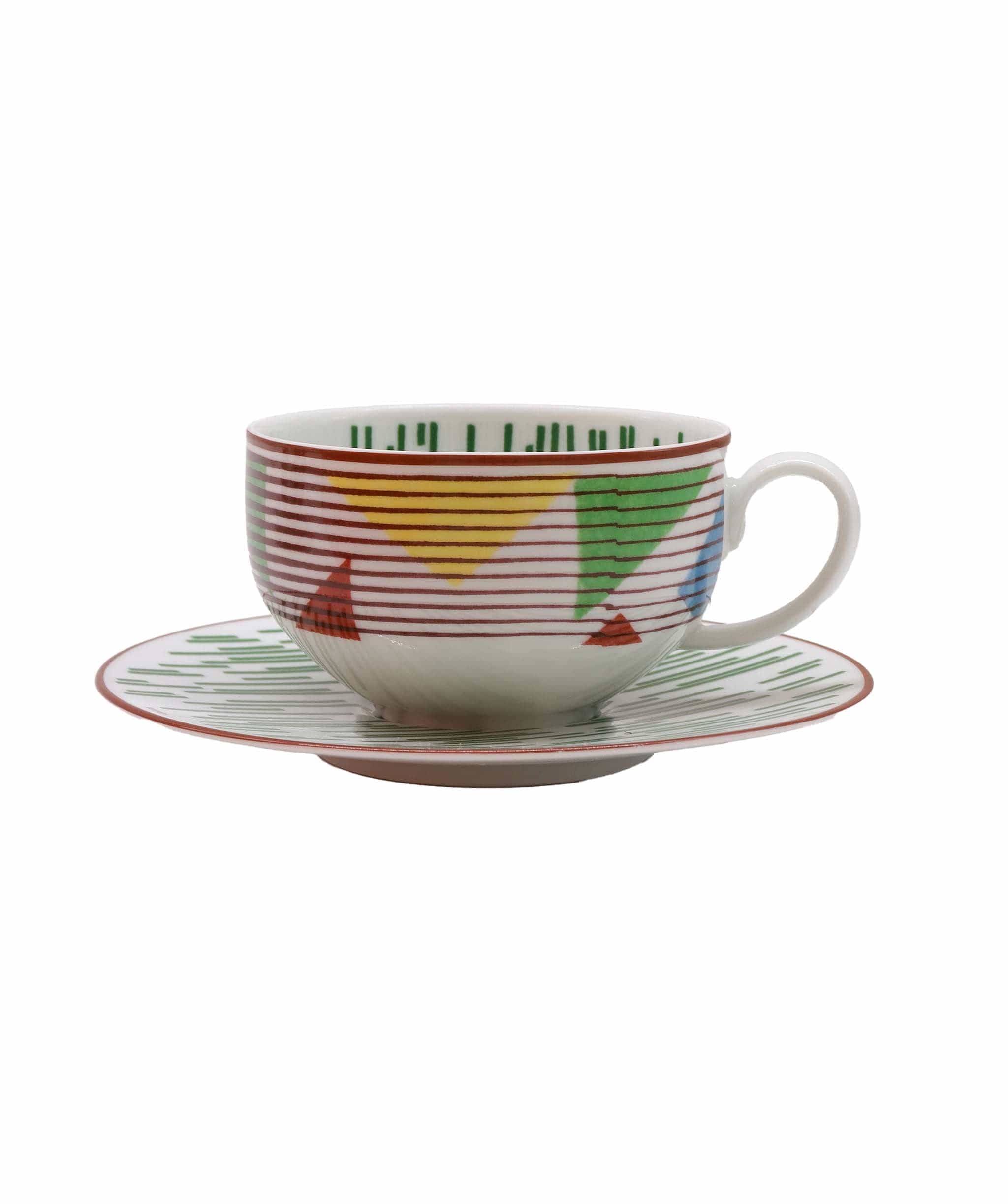 Hermès Hermès Hippomobile tea cup and saucer n°2- DXBS1487