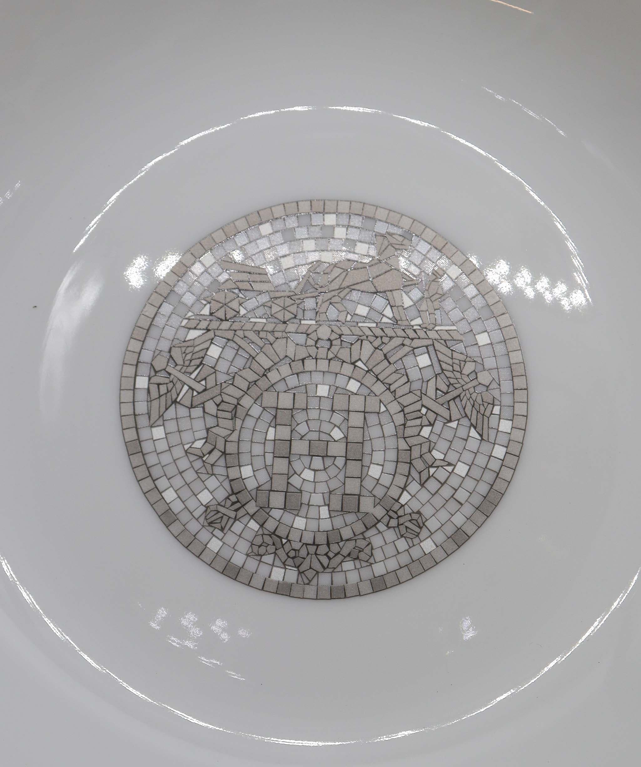 Hermès Hermes Mosaique Au24 Soup Plate DXBS0734