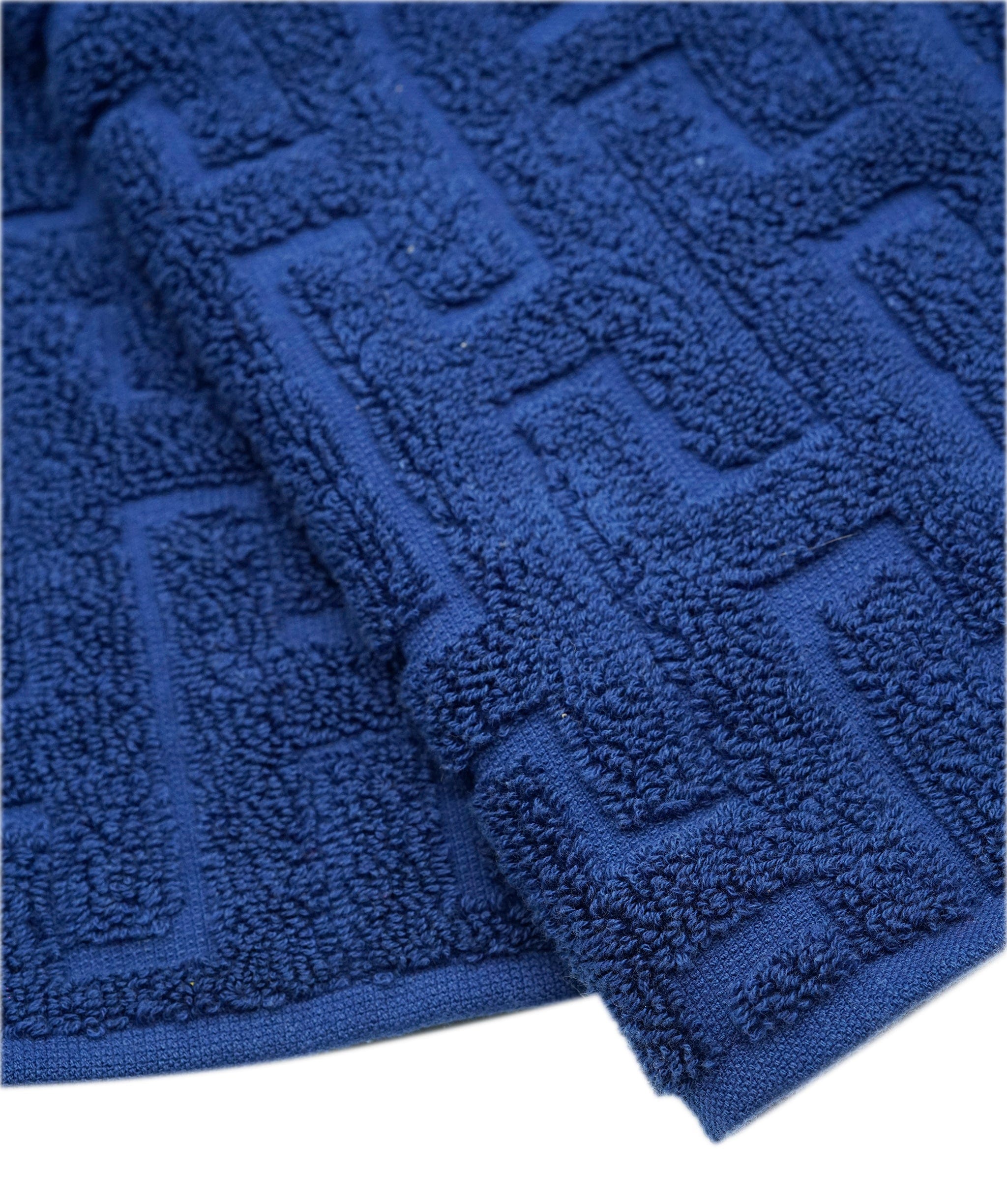 Hermès Hermès Stairs Towel 55x100 100% cotton MARINE ASL9579