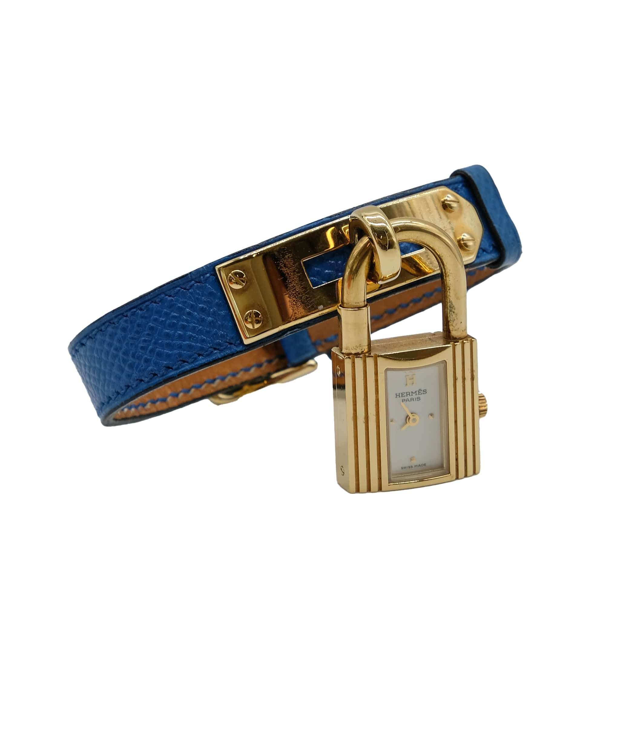 Hermès HERMES KELLY WATCH BLUE DXBS0126