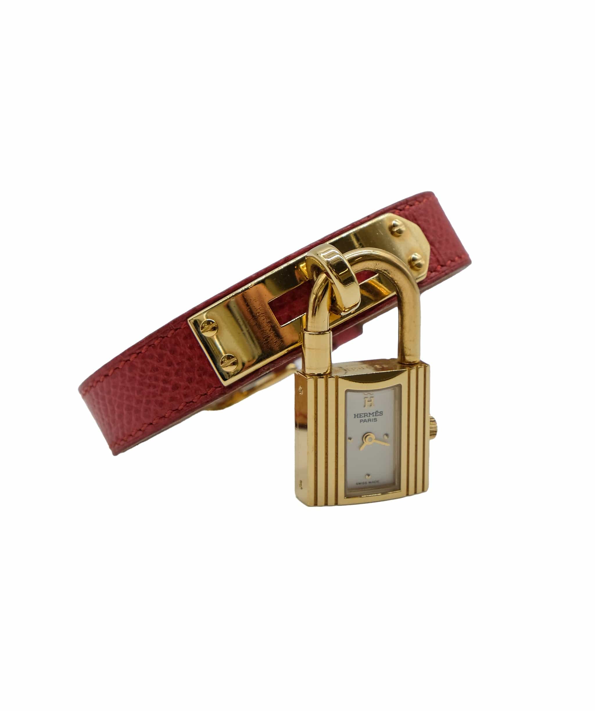 Hermès HERMES KELLY WATCH RED DXBS0120