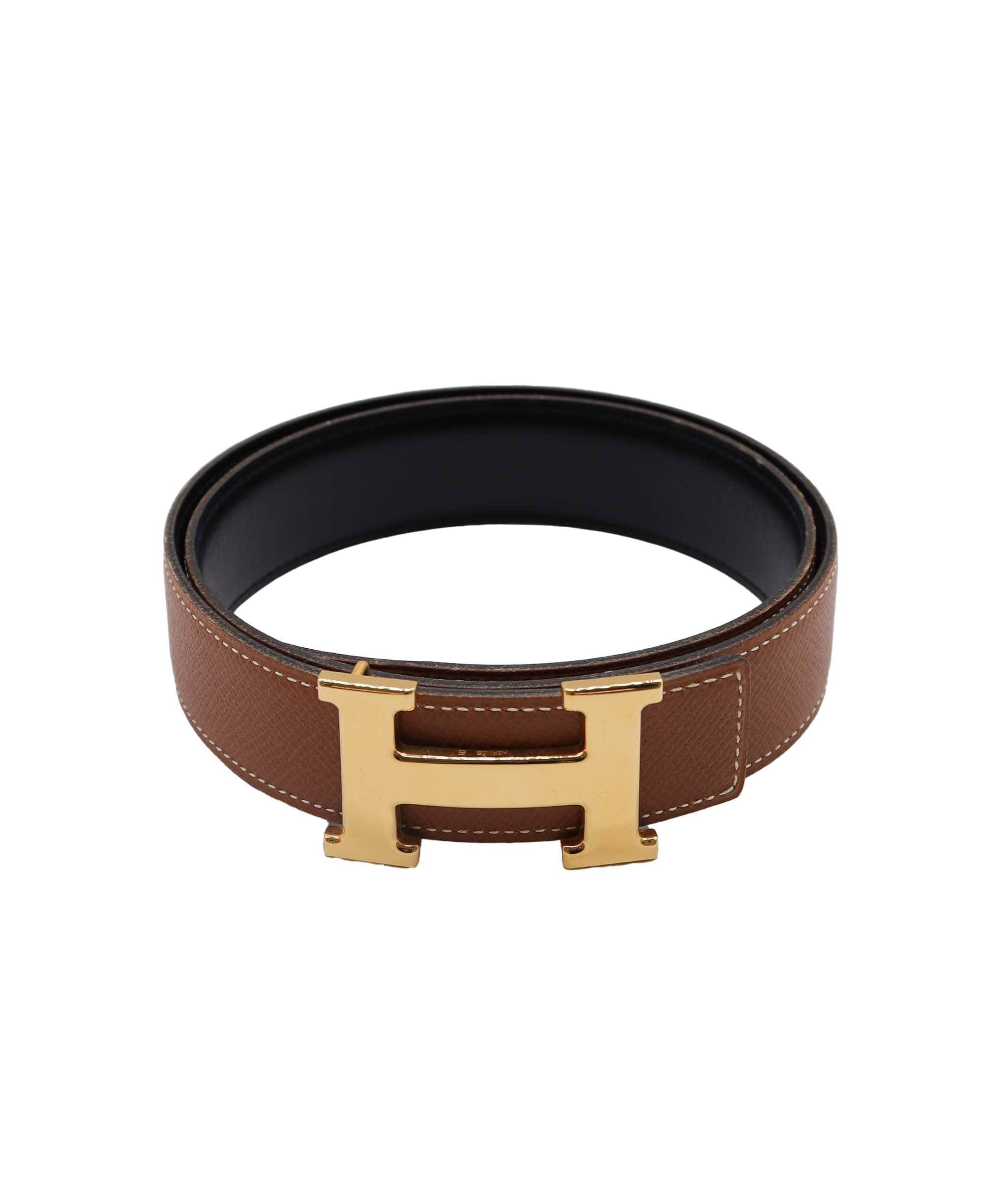 Hermès Hermes Constance Belt #70 Brown Gold DXBS1903