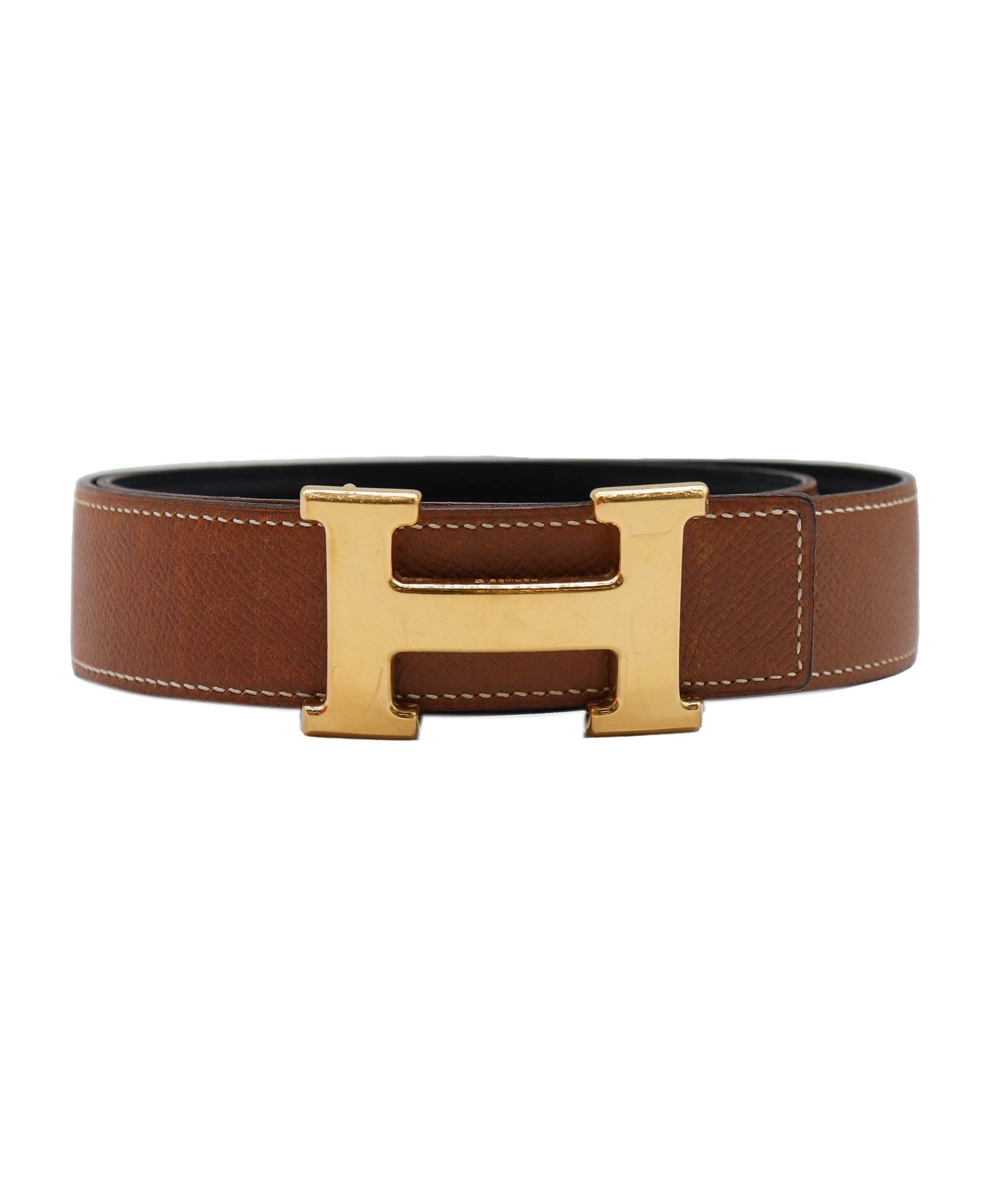 Hermès Hermes Constance Belt #75 Brown Gold DXBS1904