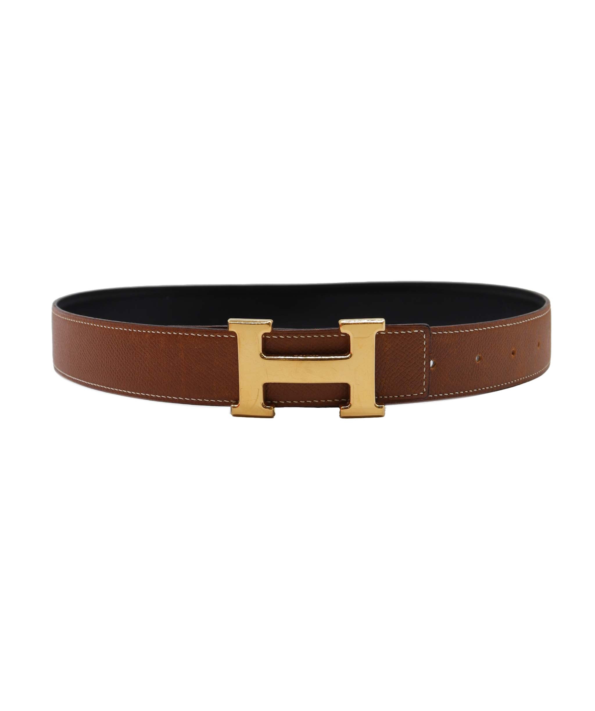 Hermès Hermes Constance Belt #75 Brown Gold DXBS1904