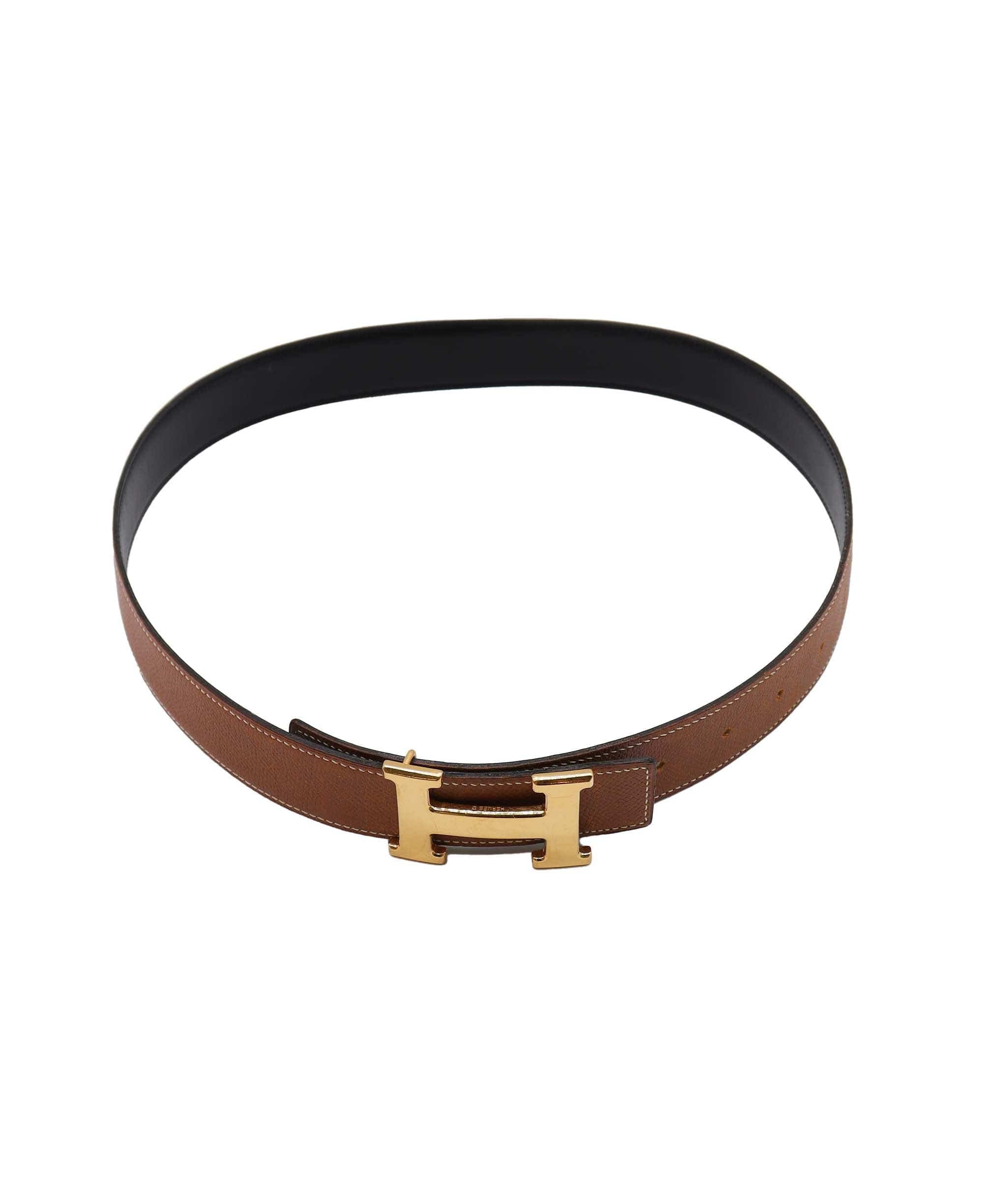 Hermès Hermes Constance Belt #75 Brown Gold DXBS1904