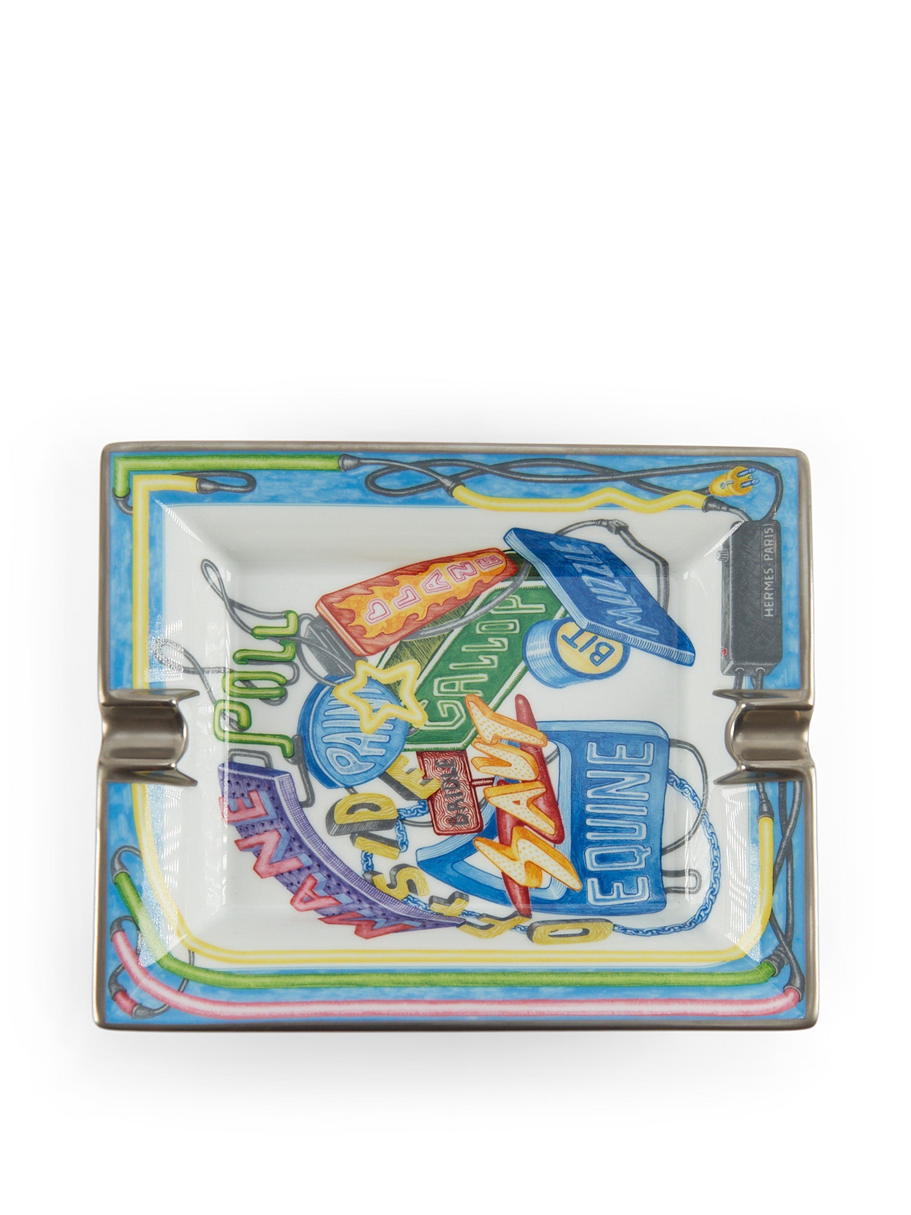 Hermès HERMÈS Chevaloscope Neon Ashtray