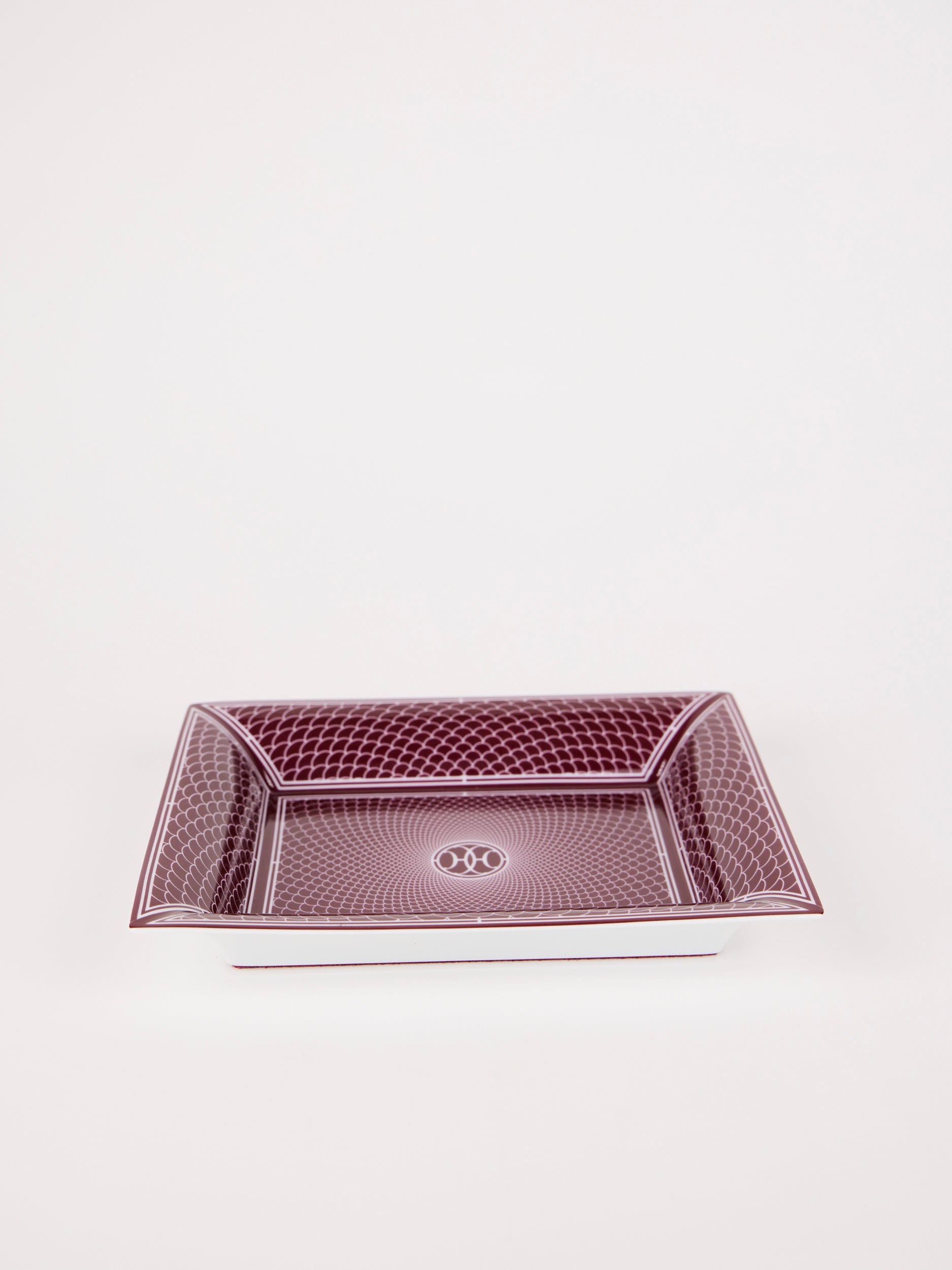 Hermès HERMÈS H Deco Change Tray Rouge