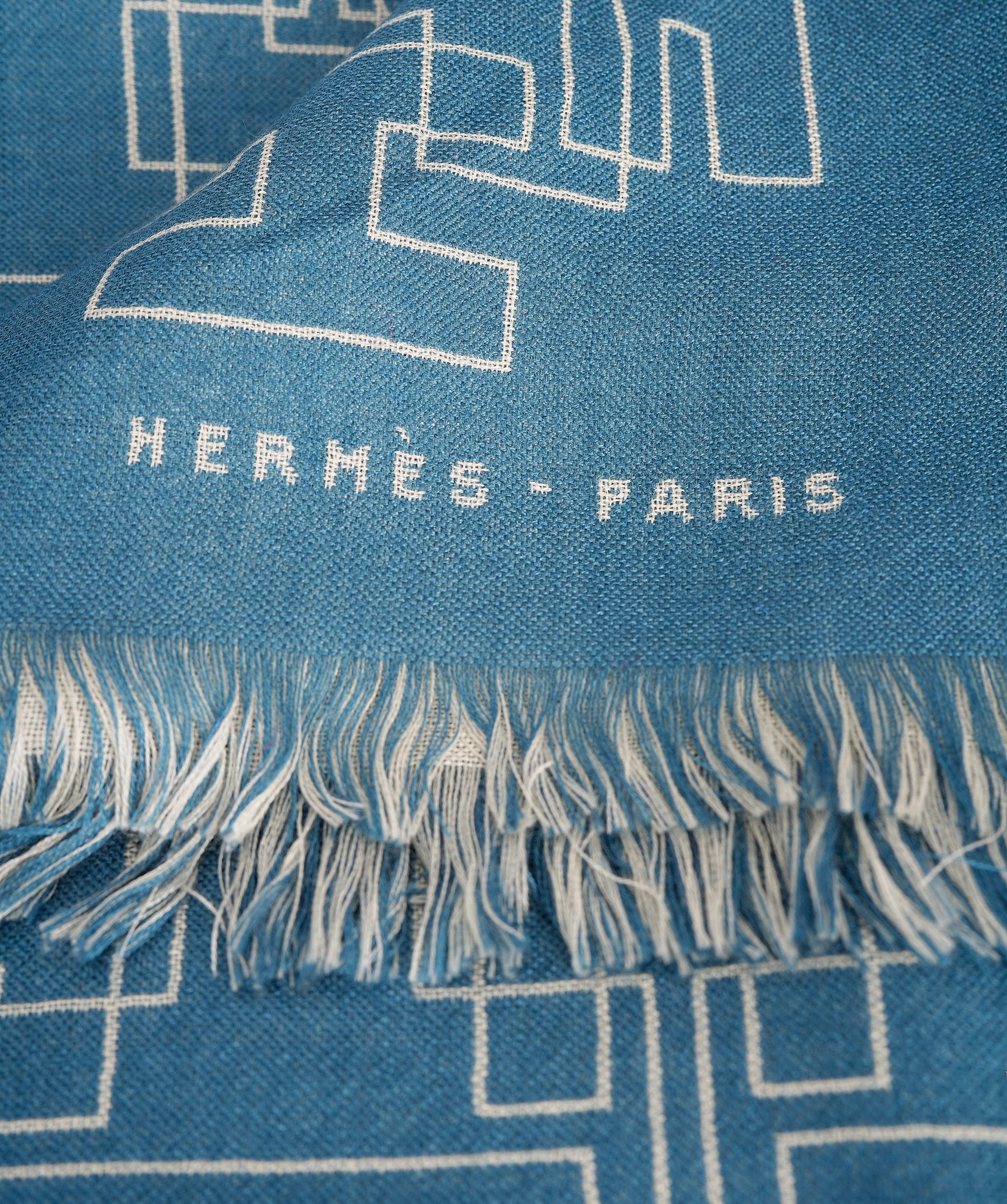 Hermès Hermes Scarf Blue  ALC1468