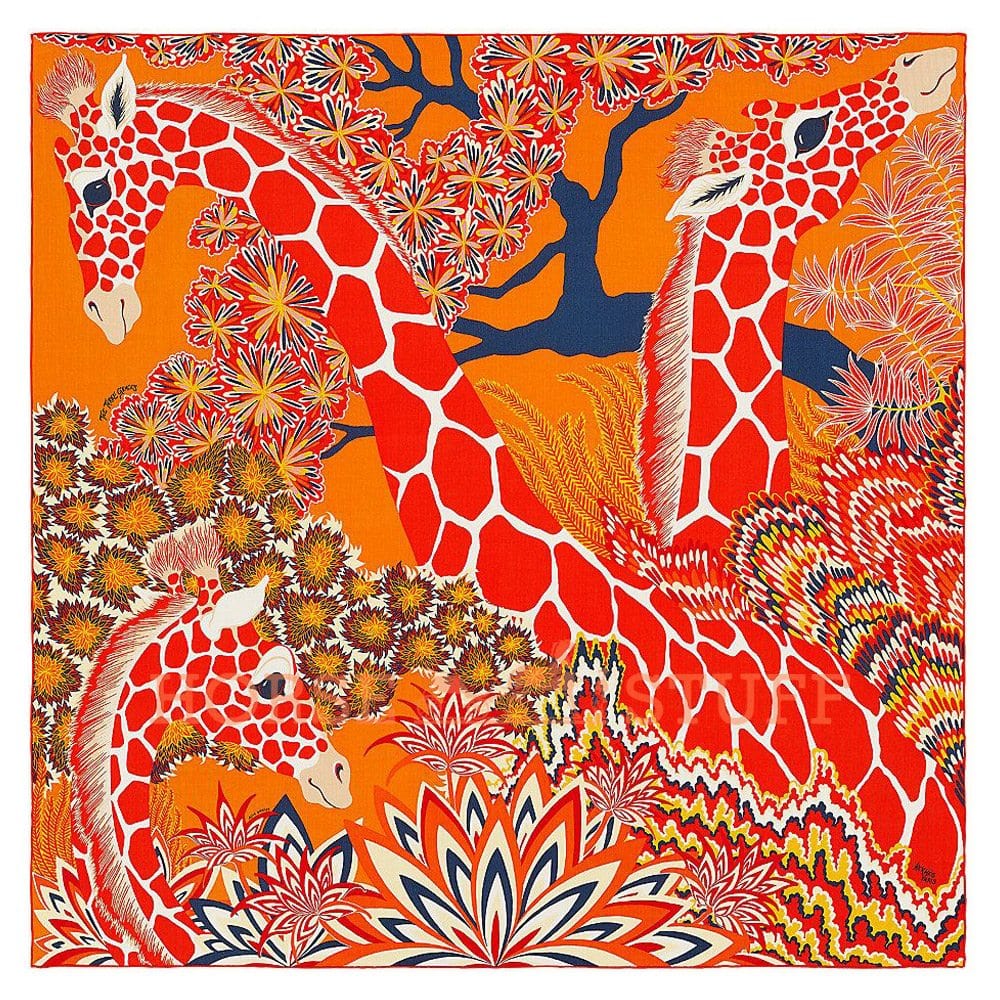 Hermès Hermes Shawl 140 The Tree Graces SYCK1445