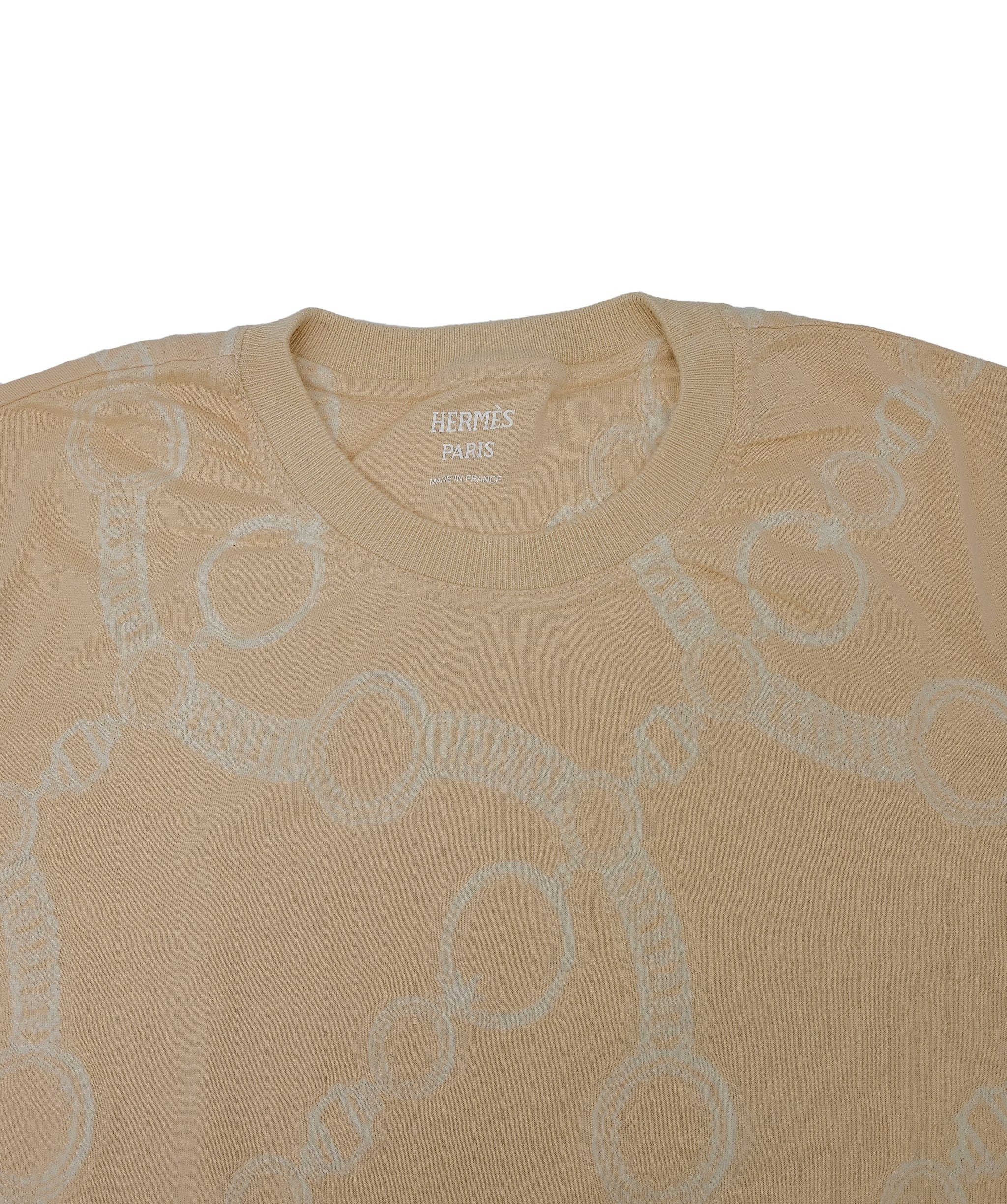 Hermès Hermes T shirt Beige Size 38 RJC3128