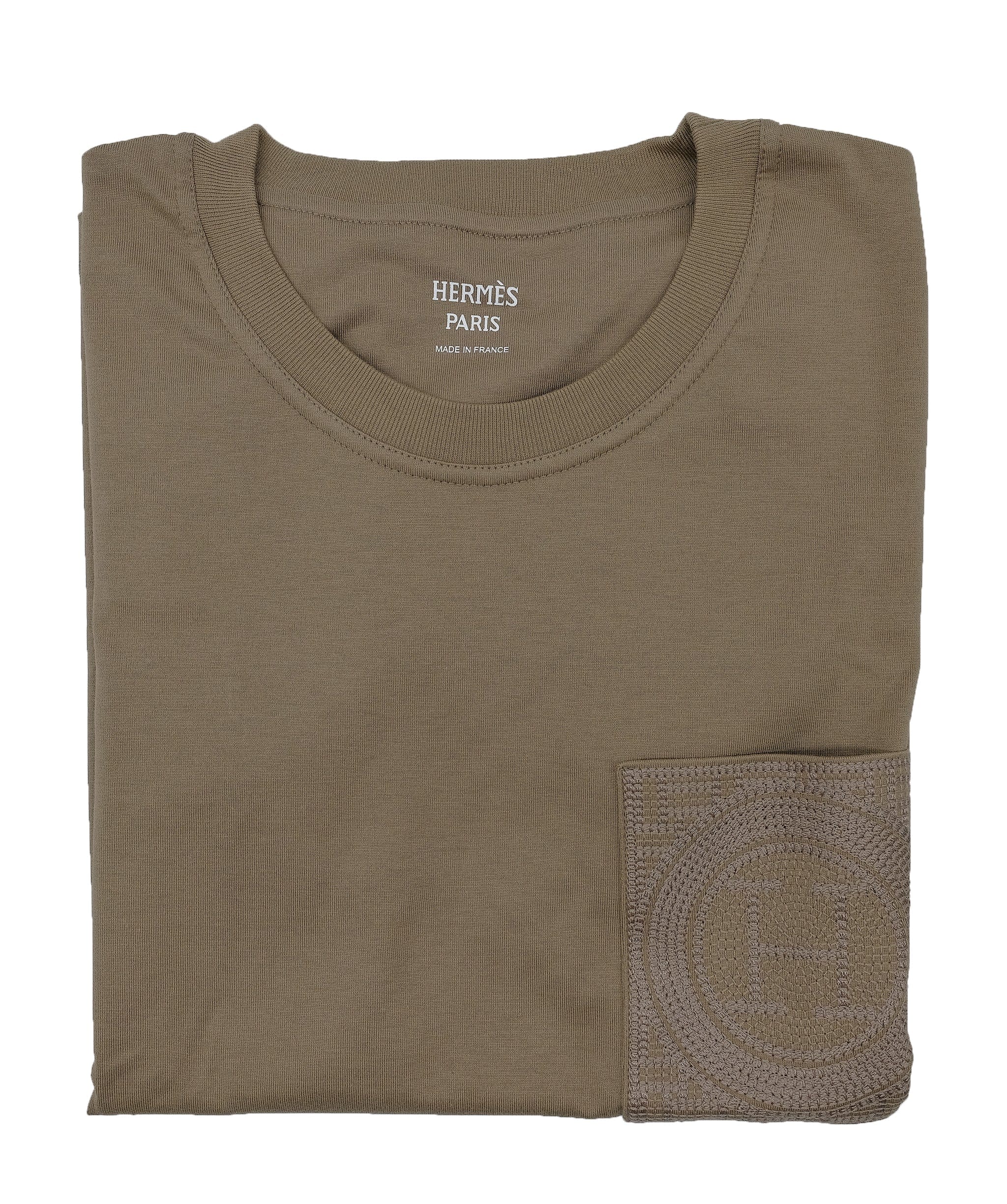 Hermès Hermes T-Shirt Etoupe  Size 36 RJC3127