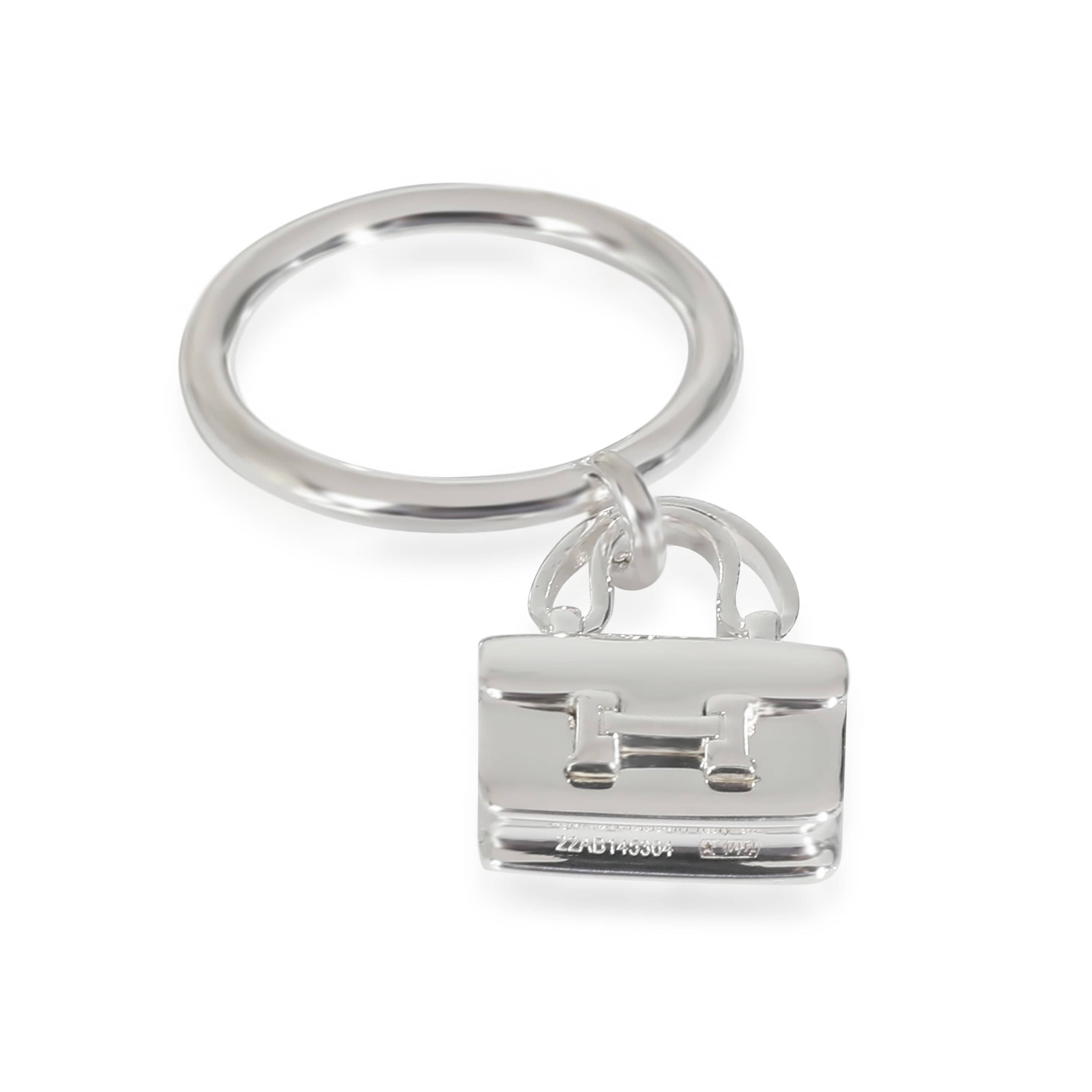 Hermès Hermes Amulettes Constance Ring in Sterling Silver