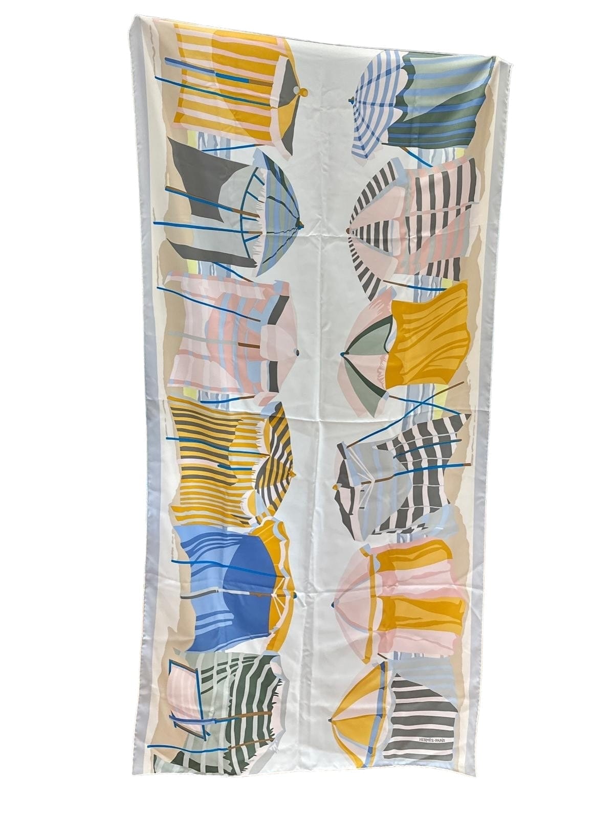 Hermes Hermes Silk Long Scarf 180 x 90cm