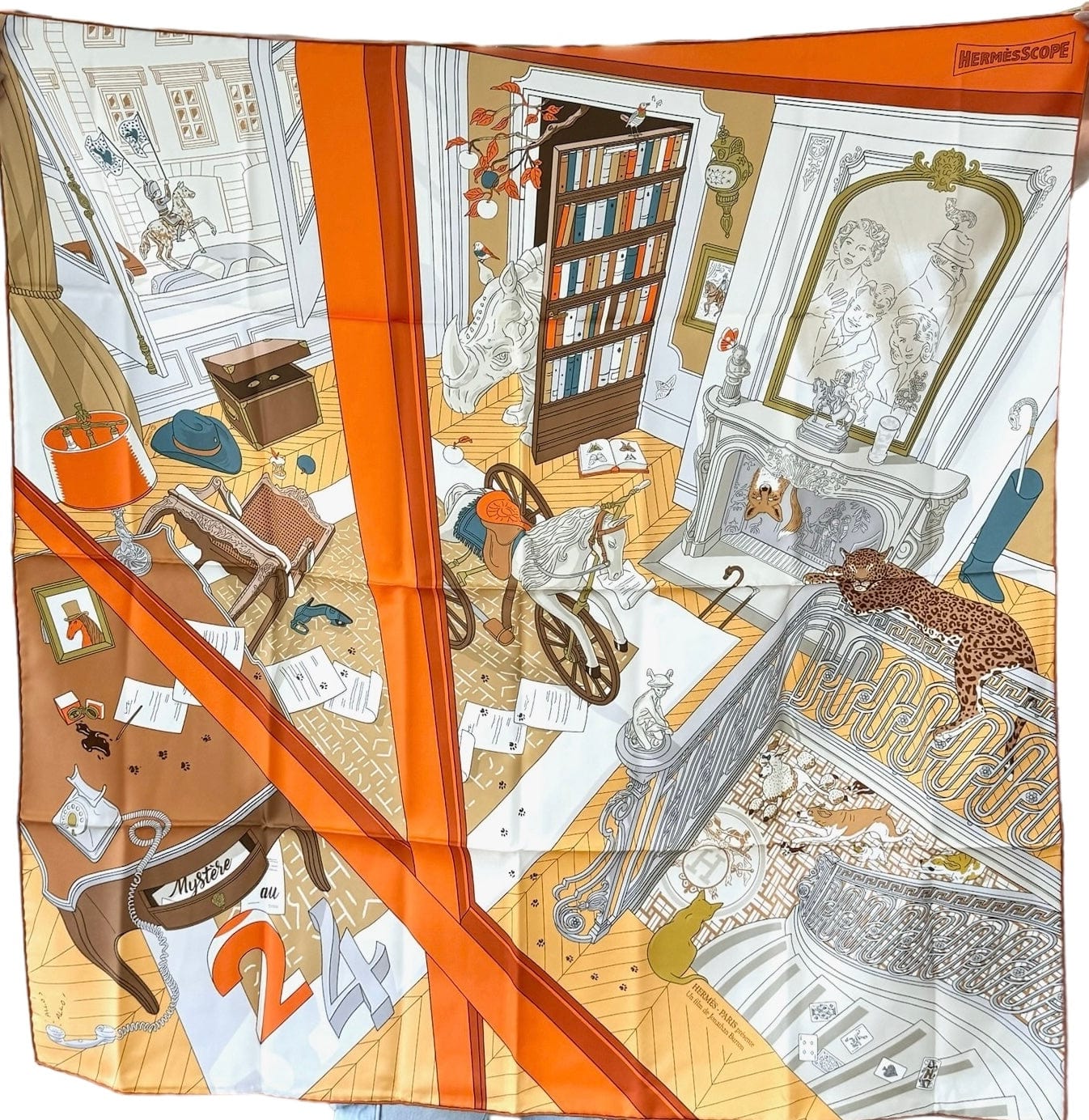 Hermes Hermes Silk Scarf - 90cm