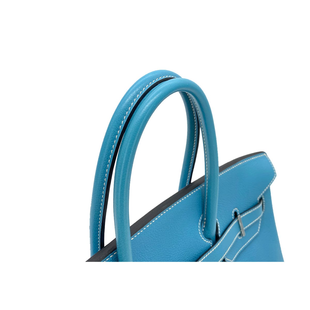 Hermes HERMES BIRKIN 35  BLUE JEAN TOGO HAND BAG □I SHW 90255859