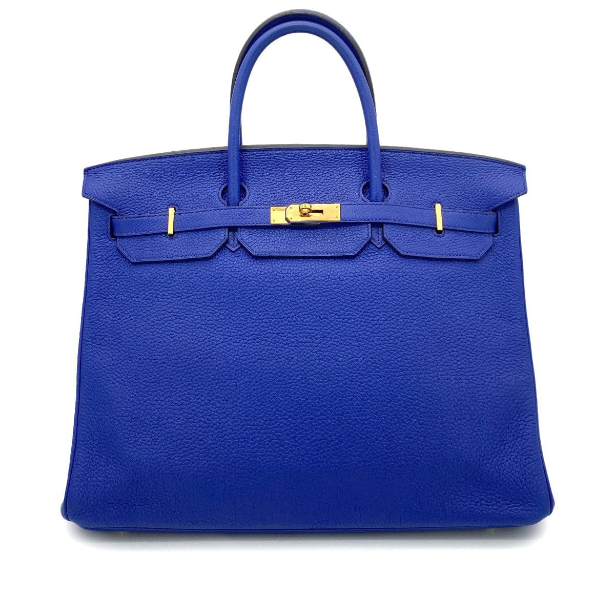 Hermes HERMES BIRKIN 40 BLUE ELECTRIC TOGO HAND BAG □O GHW 90255688