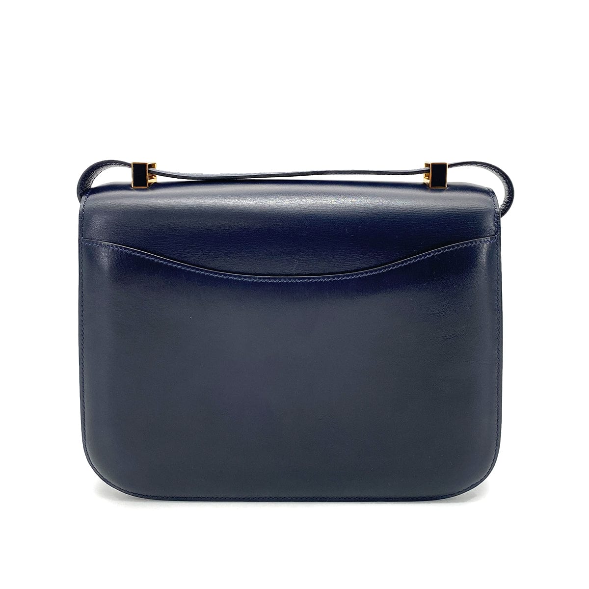 Hermes HERMES CONSTANCE NAVY BOXCALF SHOULDER BAG 〇F 90254601