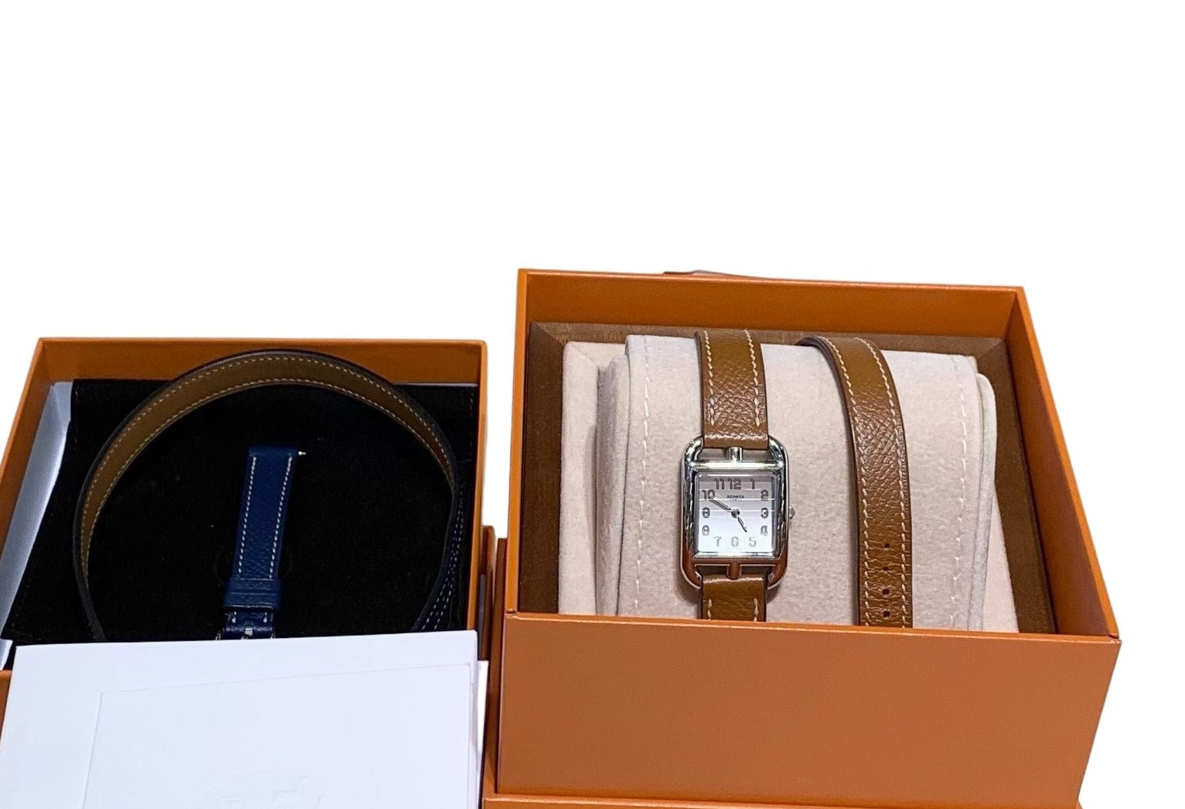 Hermes Hermes Cape Cod Double Wrist Strap Watch