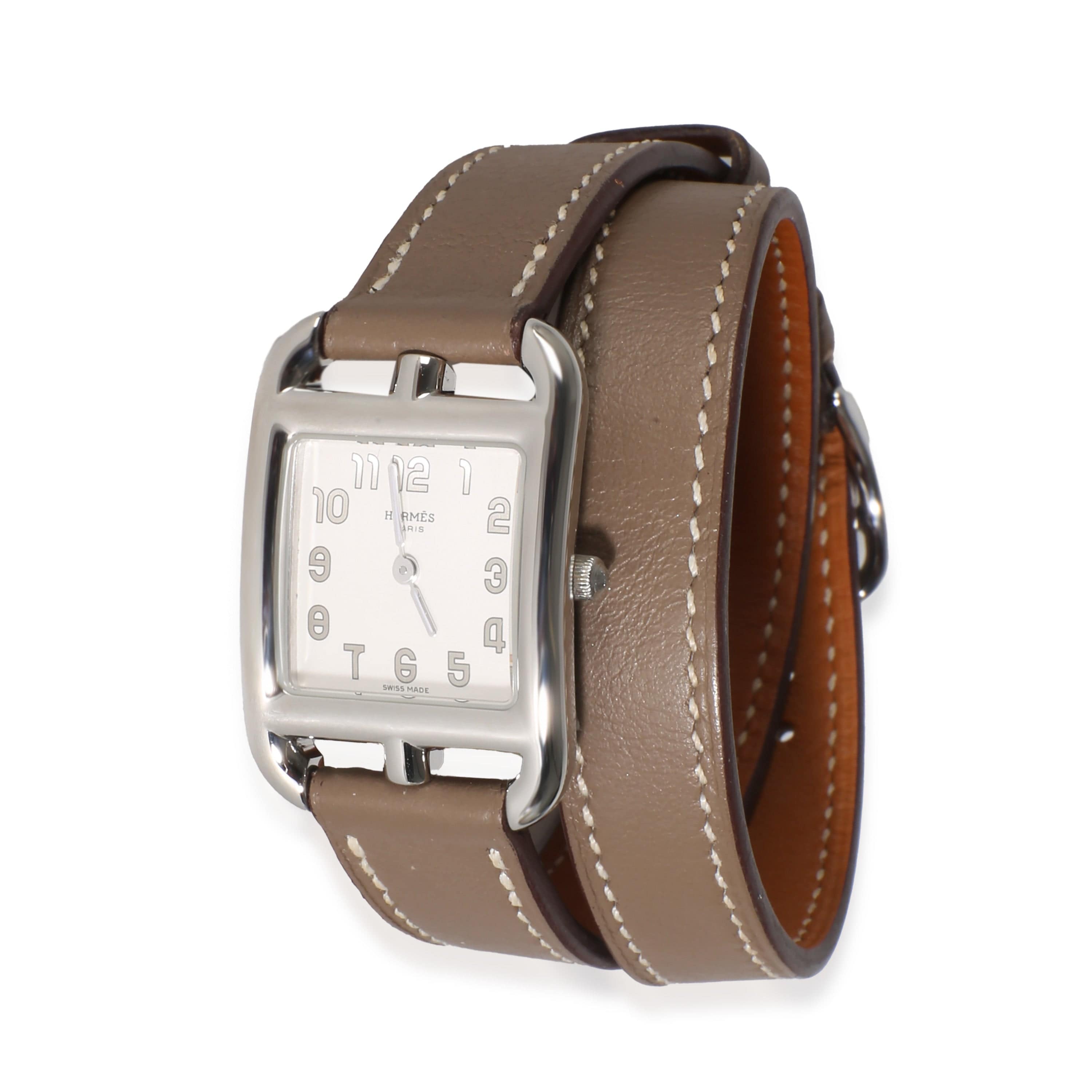 Hermès Cape Cod CC1.210 Womens Watch in  Stainless Steel