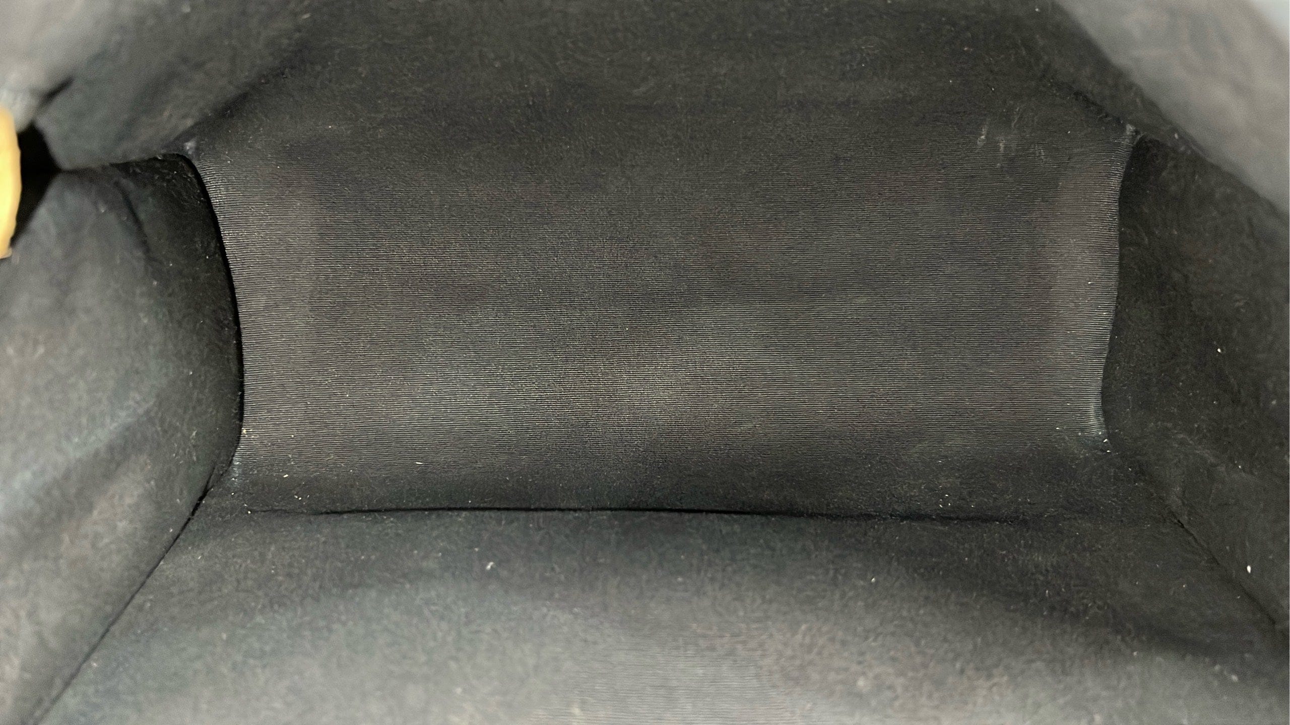 Iconn Boutique Hermès Herbag 31 Black Canvas Tan Leather Silver Hardware G Stamp