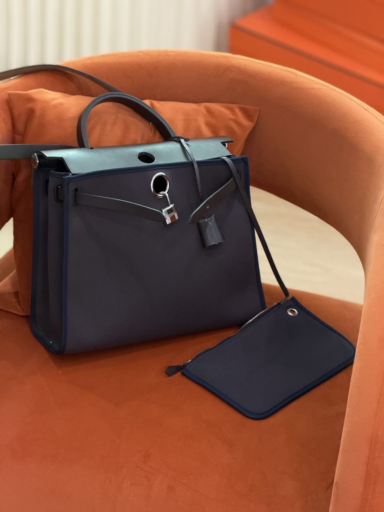 Iconn Boutique Hermès Herbag 31 Ebony Stamp X