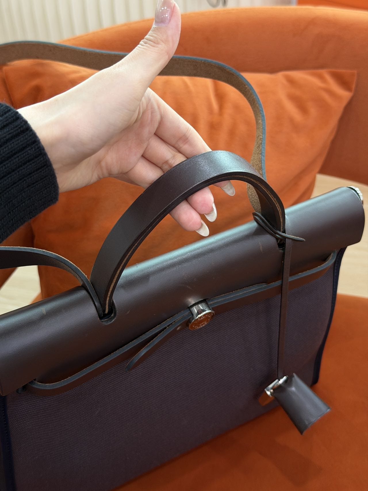 Iconn Boutique Hermès Herbag 31 Ebony Stamp X
