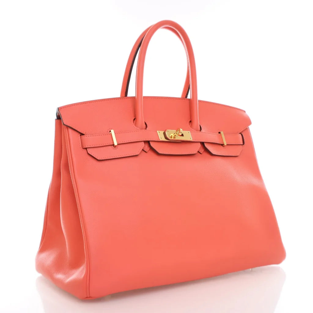 Hermes Rose Jaipur Epsom Birkin 35 T84TPT