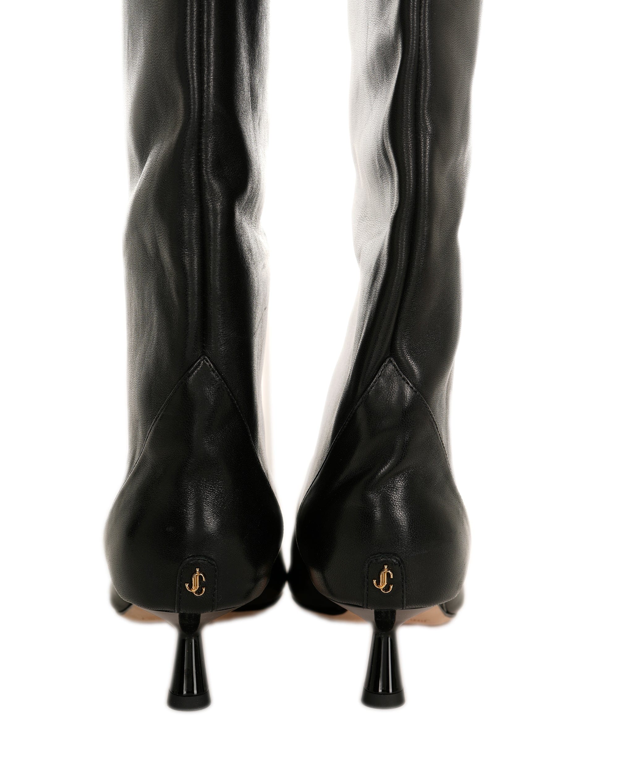 Jimmy Choo Jimmy Choo leather thigh high boots 39.5 black  AVC1728