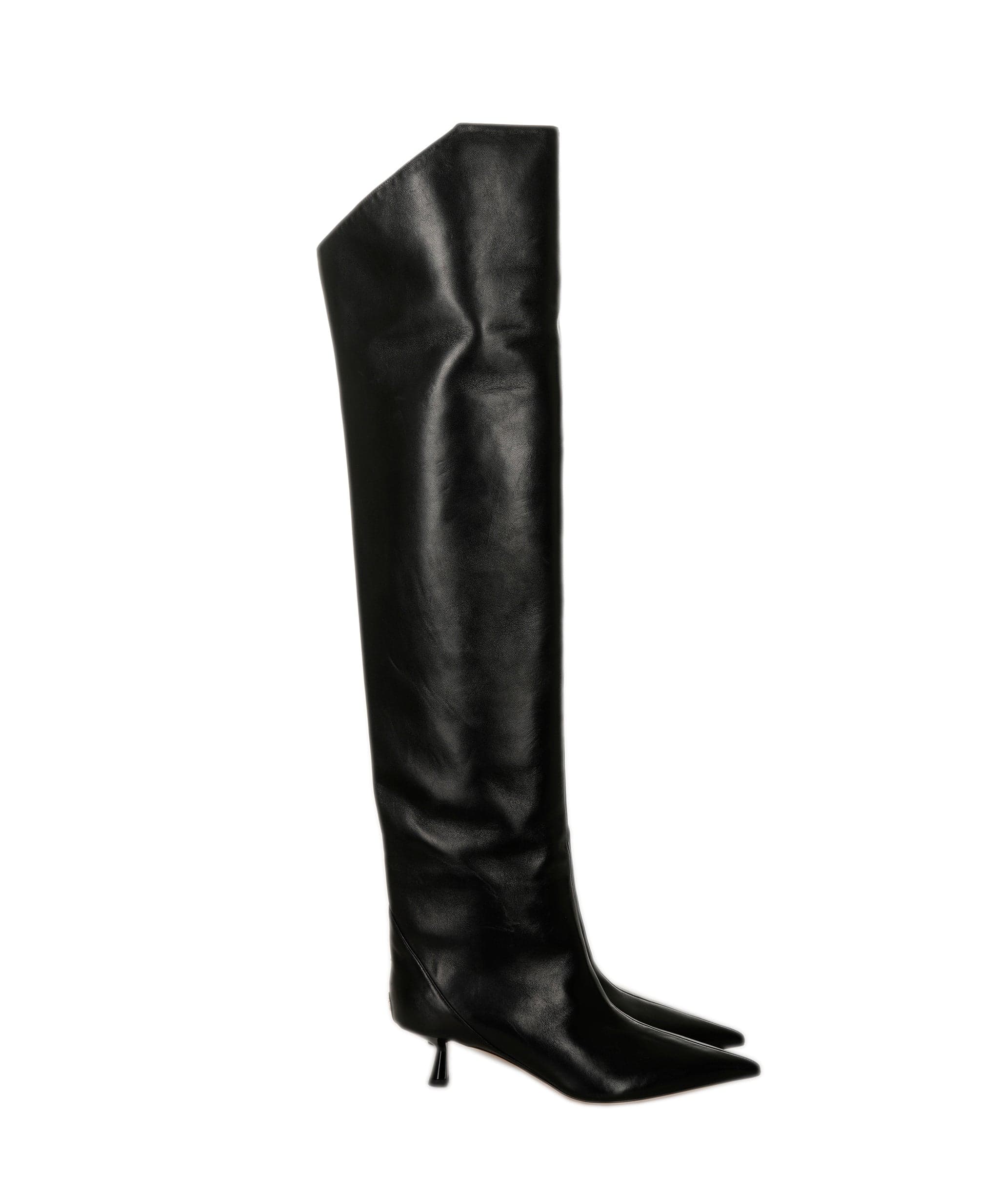 Jimmy Choo Jimmy Choo leather thigh high boots 39.5 black  AVC1728