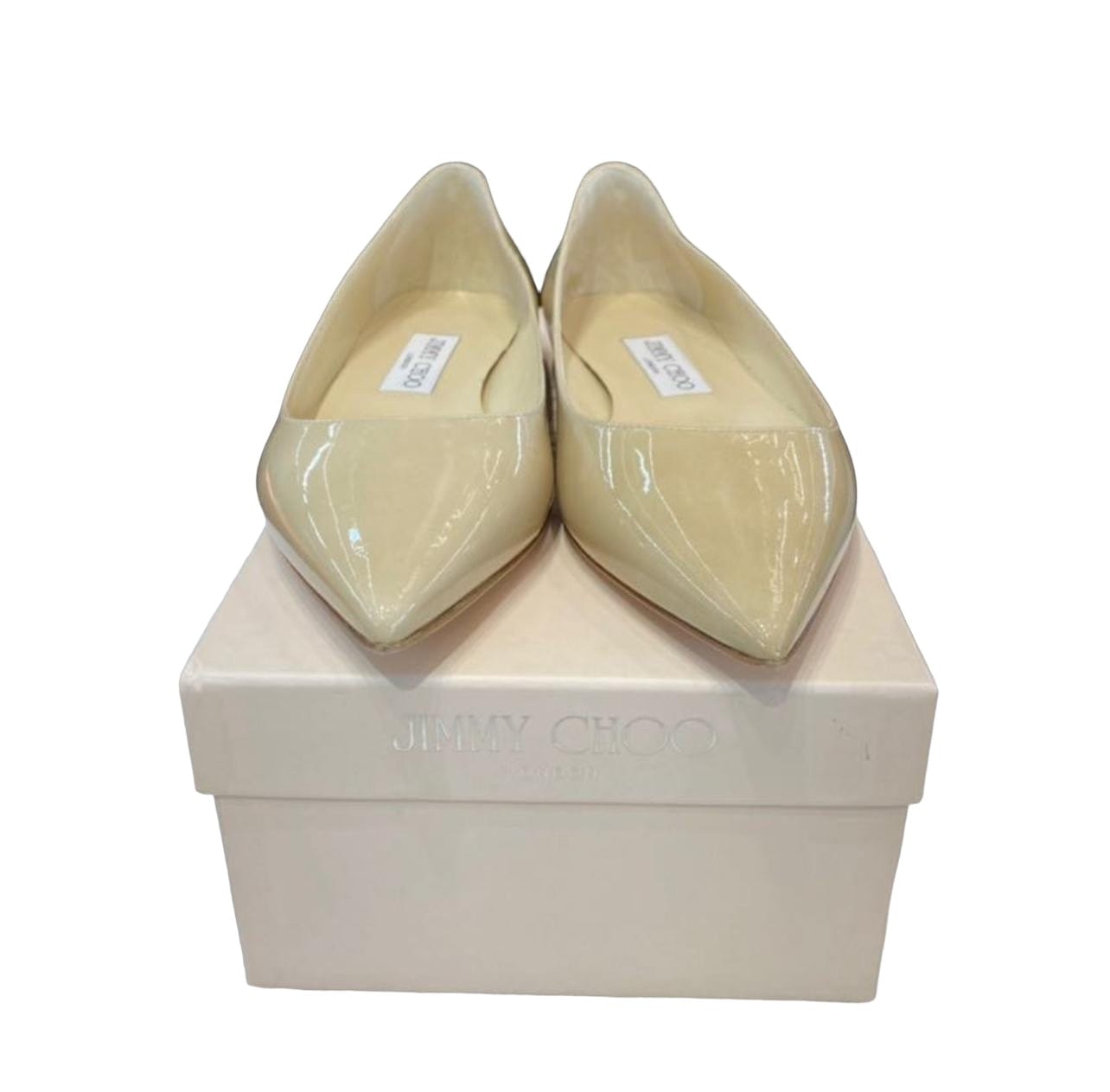 Jimmy Choo Jimmy Choo Nude Flat Shoes - 37