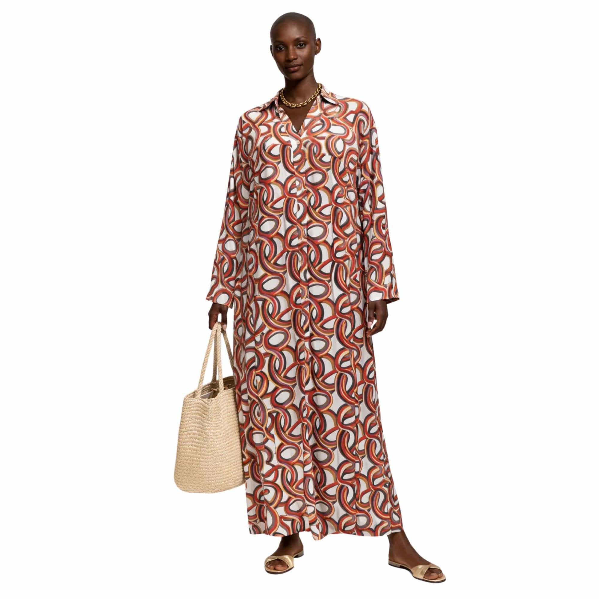 JJ LOOSE FREE-FIT DRESS فستان "LAYALI BREEZE”