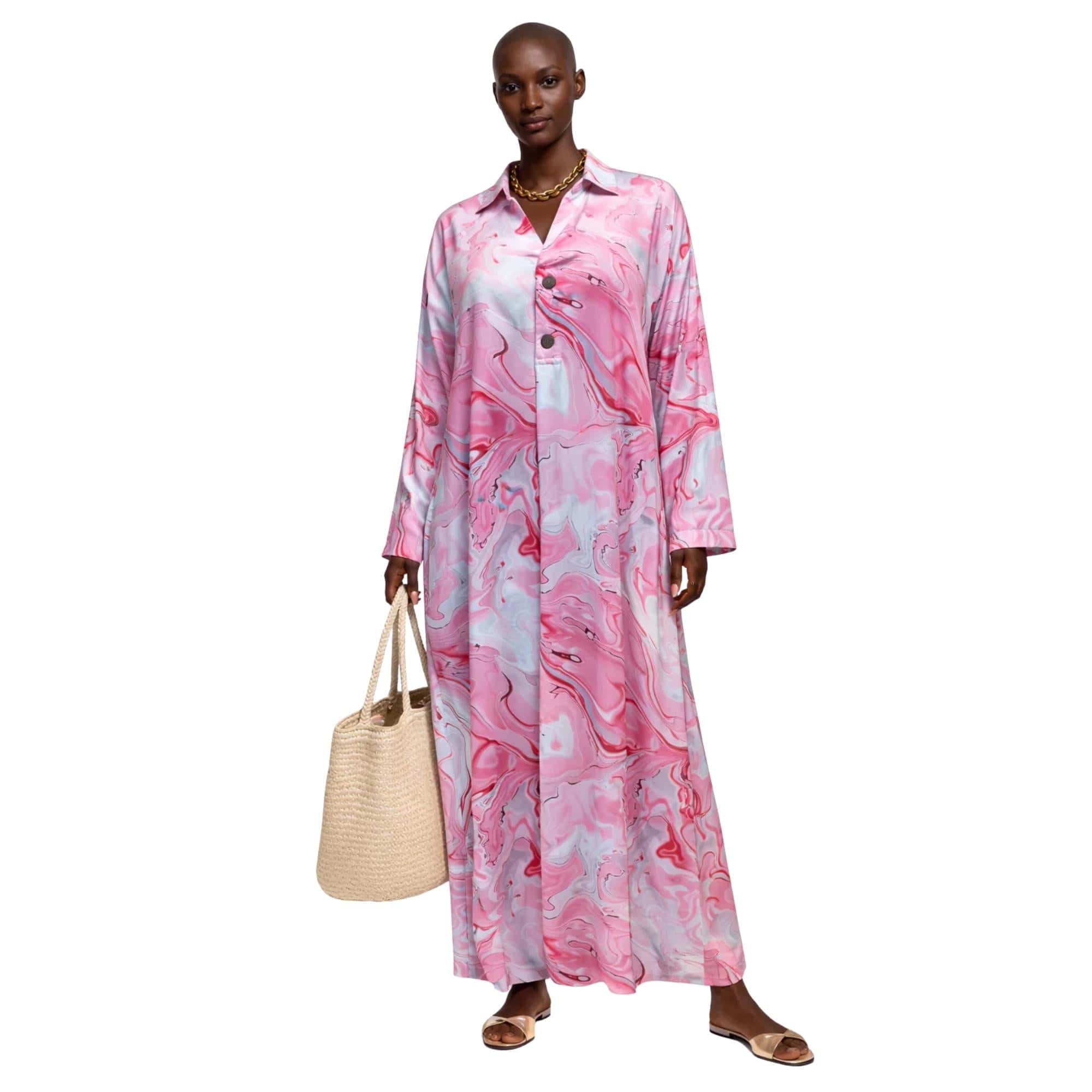 JJ LOOSE FREE-FIT DRESS فستان "LAYALI BREEZE”