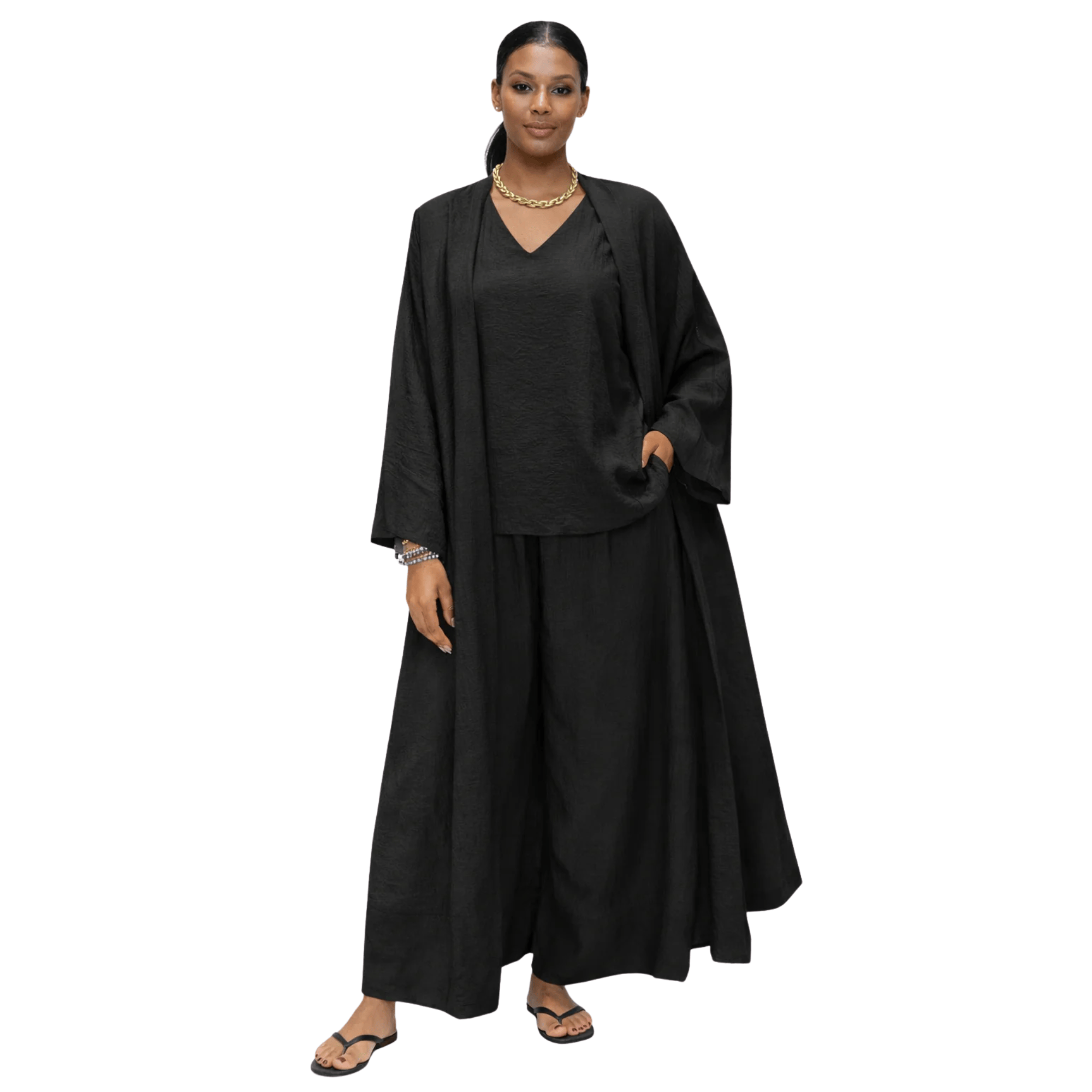 JJ THREE-PIECE SET زوج "SAHAR DUNE ENSEMBLE”