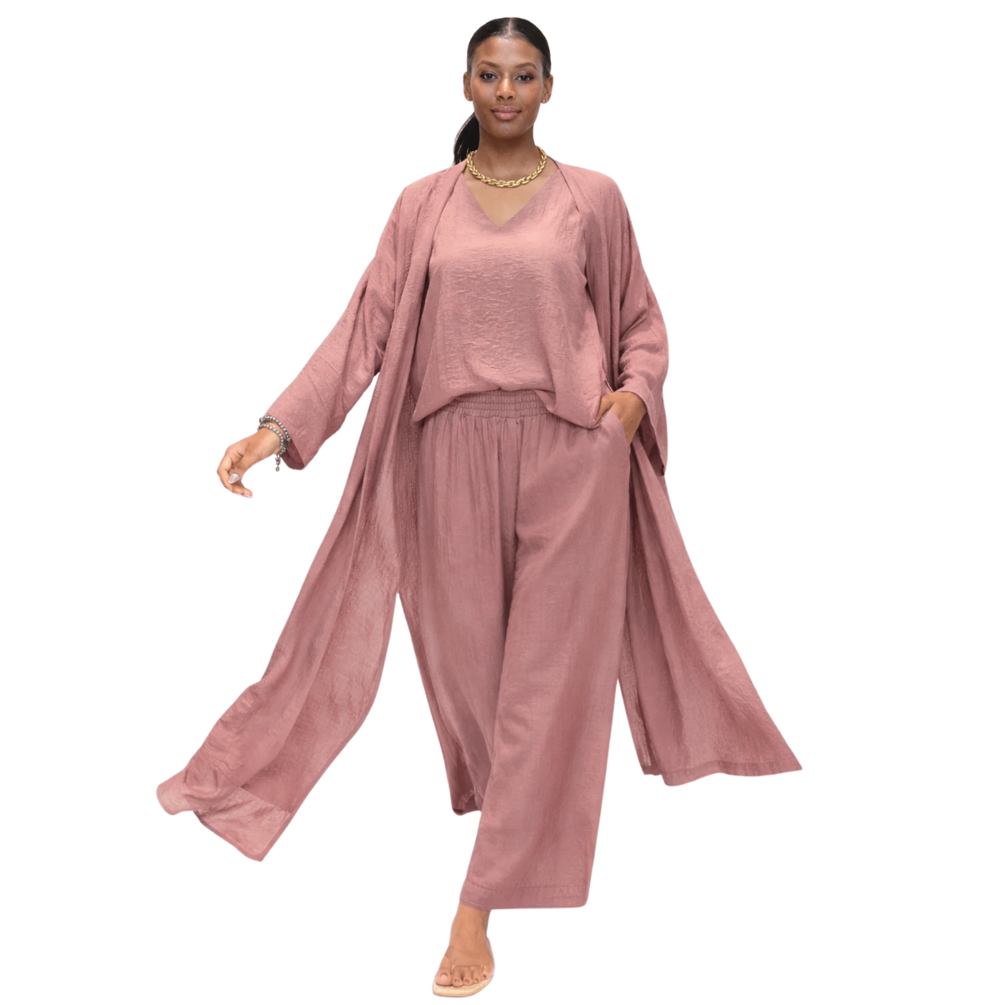JJ THREE-PIECE SET زوج "SAHAR DUNE ENSEMBLE”