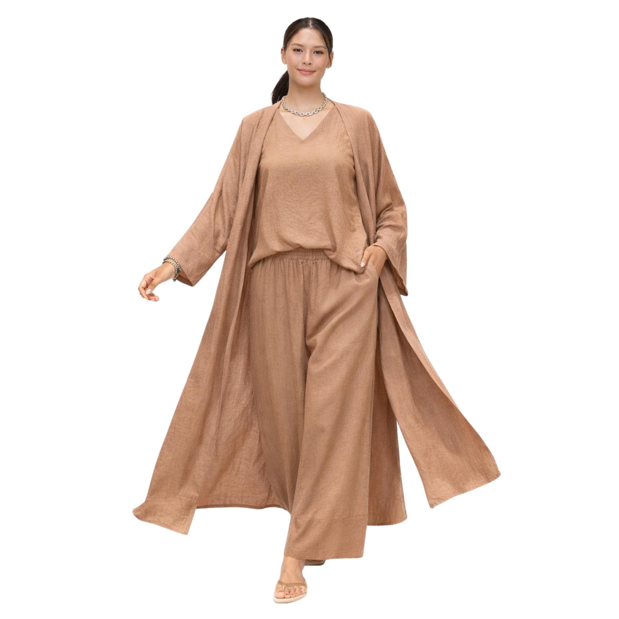 JJ THREE-PIECE SET زوج "SAHAR DUNE ENSEMBLE”