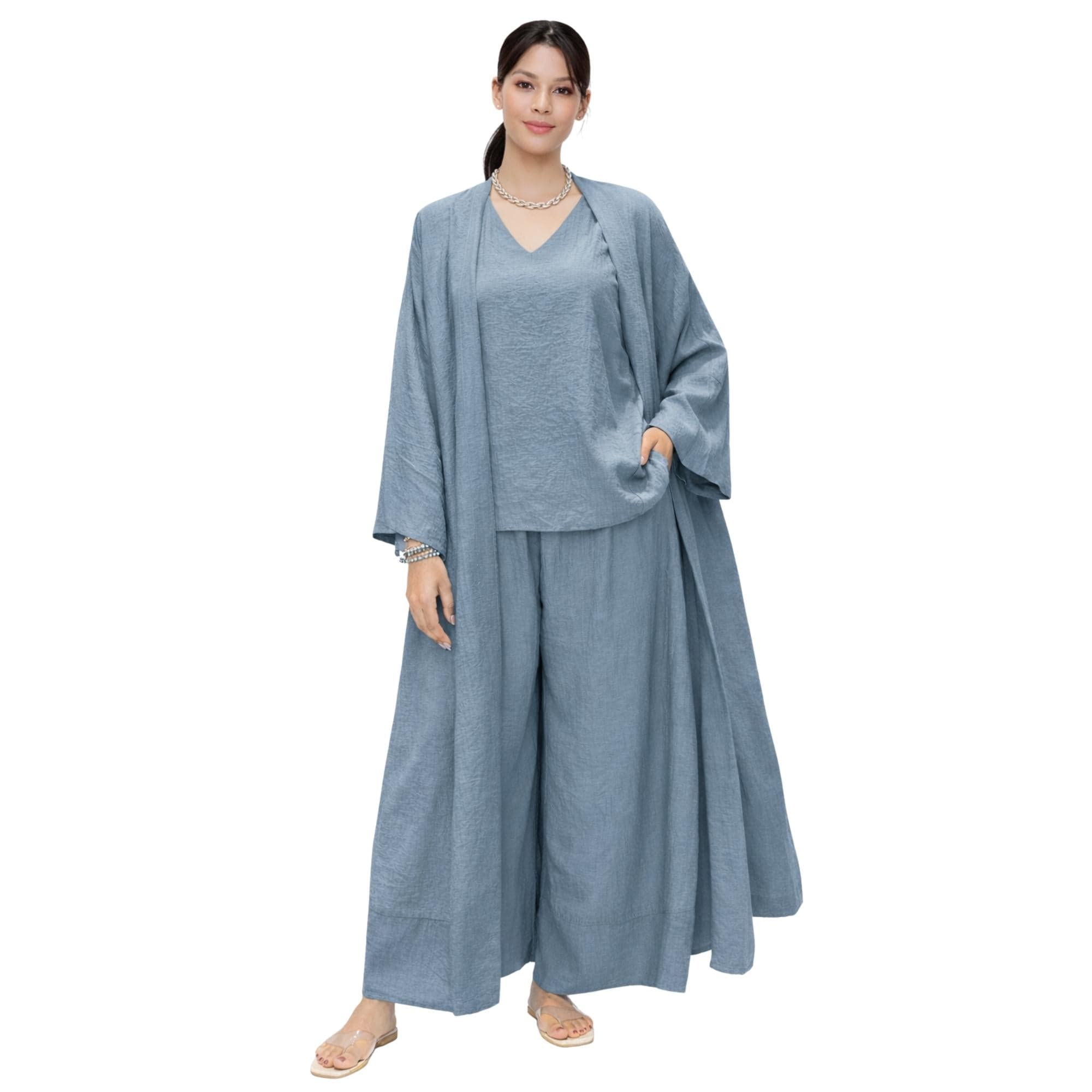 JJ THREE-PIECE SET زوج "SAHAR DUNE ENSEMBLE”