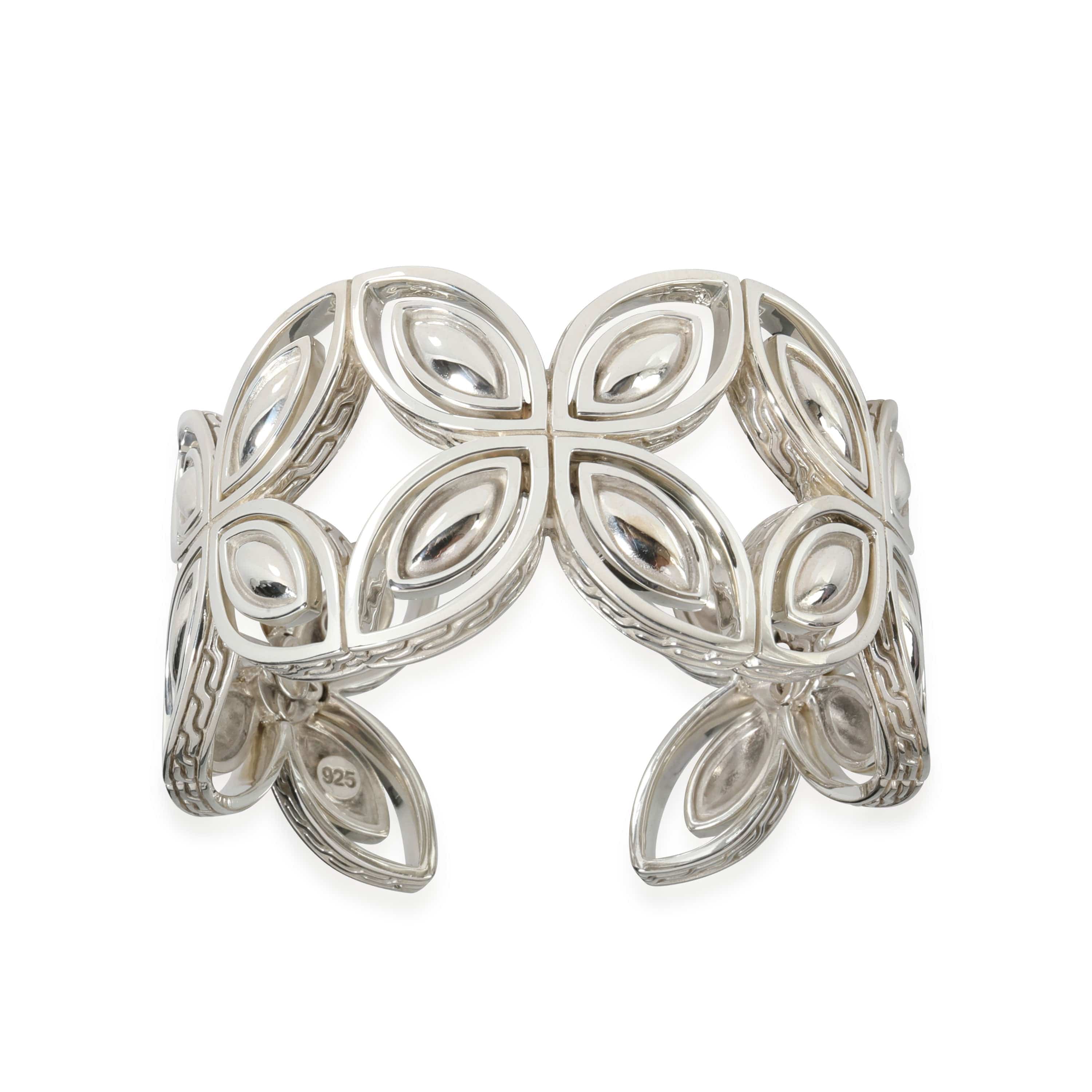 John Hardy John Hardy Kawung Flower Cuff in  Sterling Silver